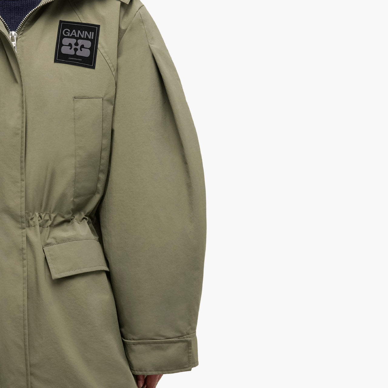 Parka Ganni 3 Couches Kalamata