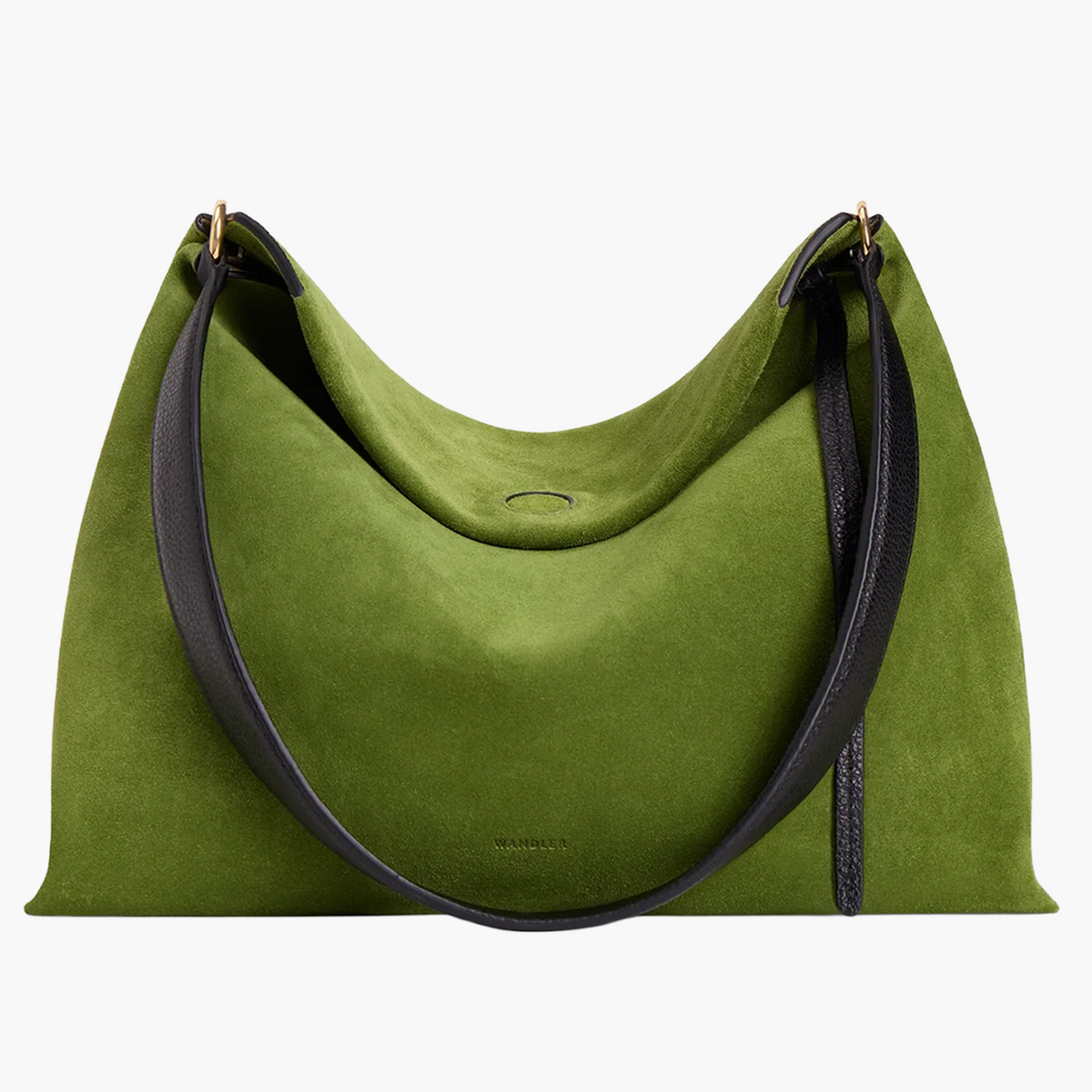 Penelope Tote Small Verde Suede