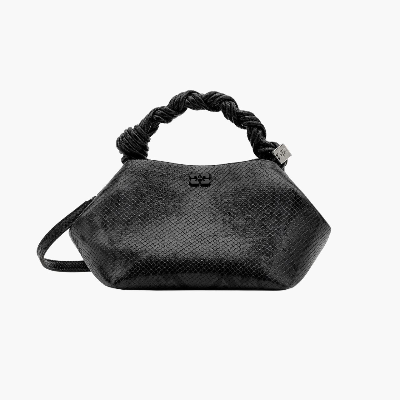 Petit sac Ganni Serpent Noir