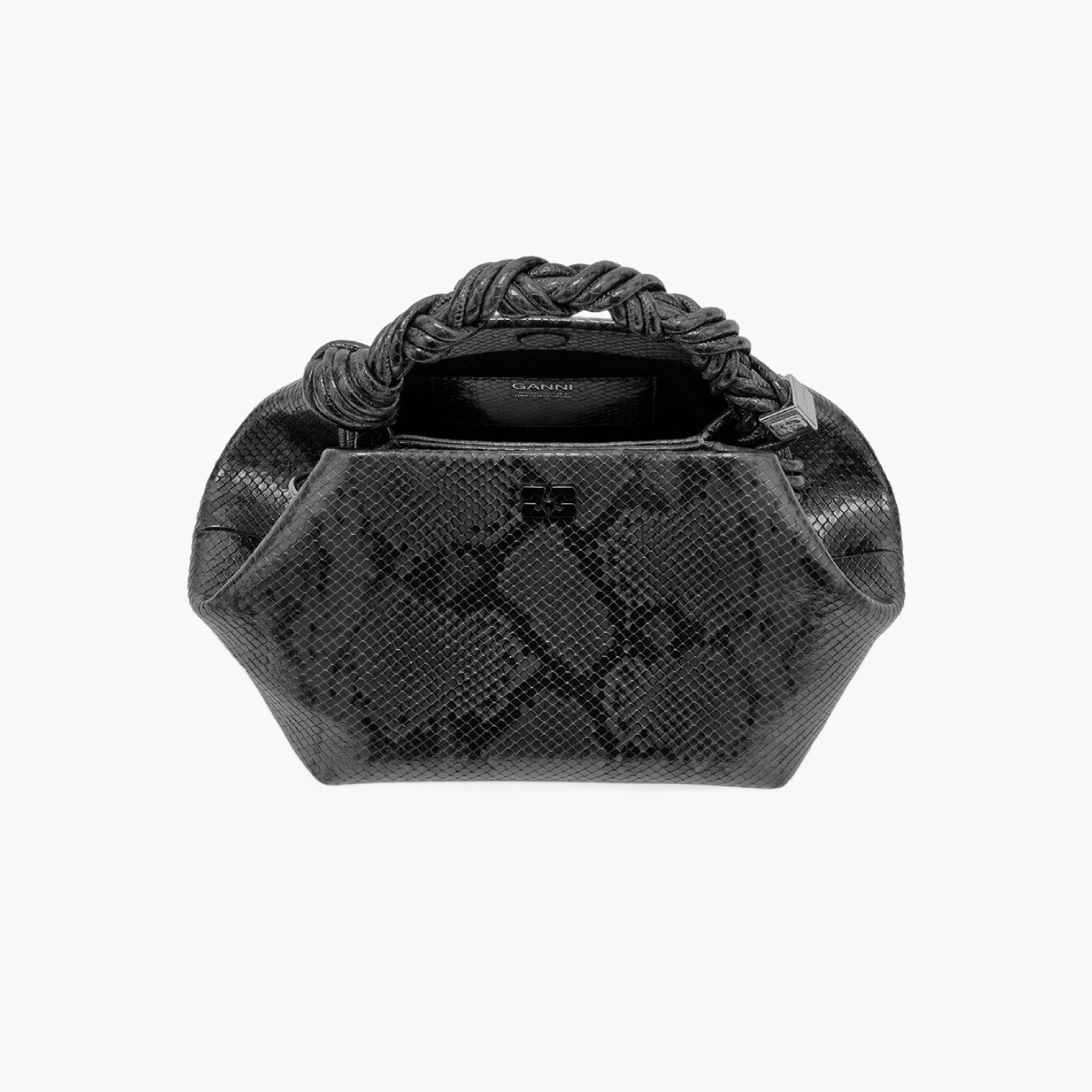 Petit sac Ganni Serpent Noir