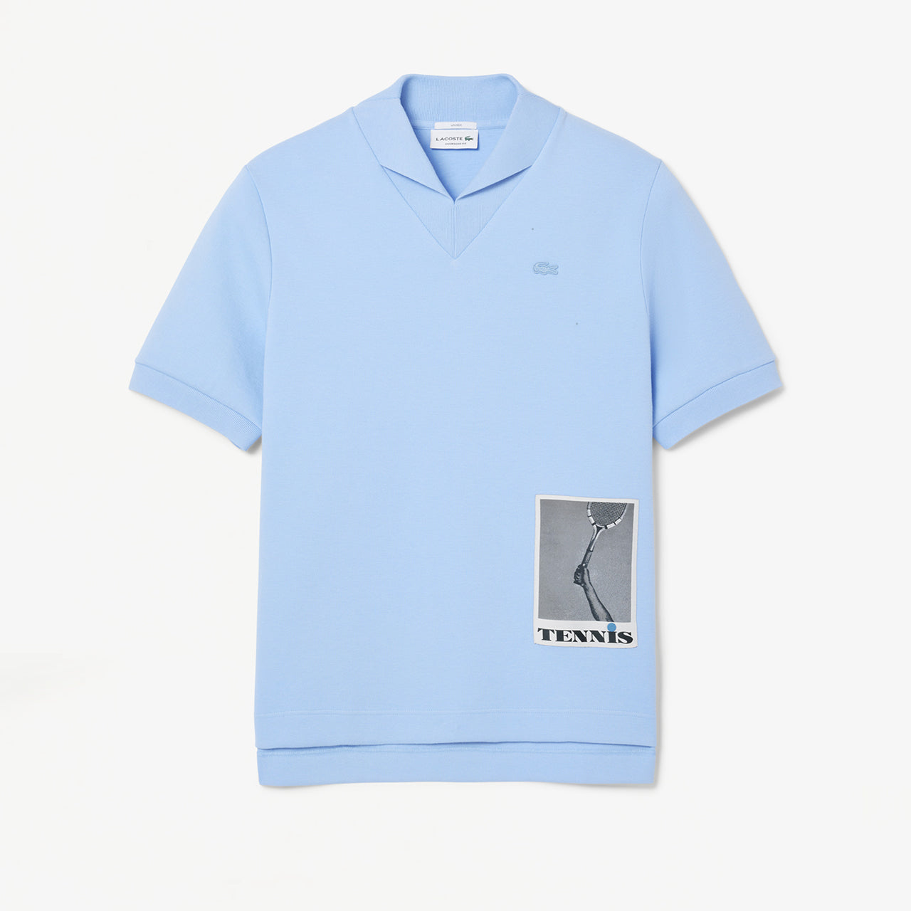 Polo Lacoste Défilé Jardin Tennis Bleu