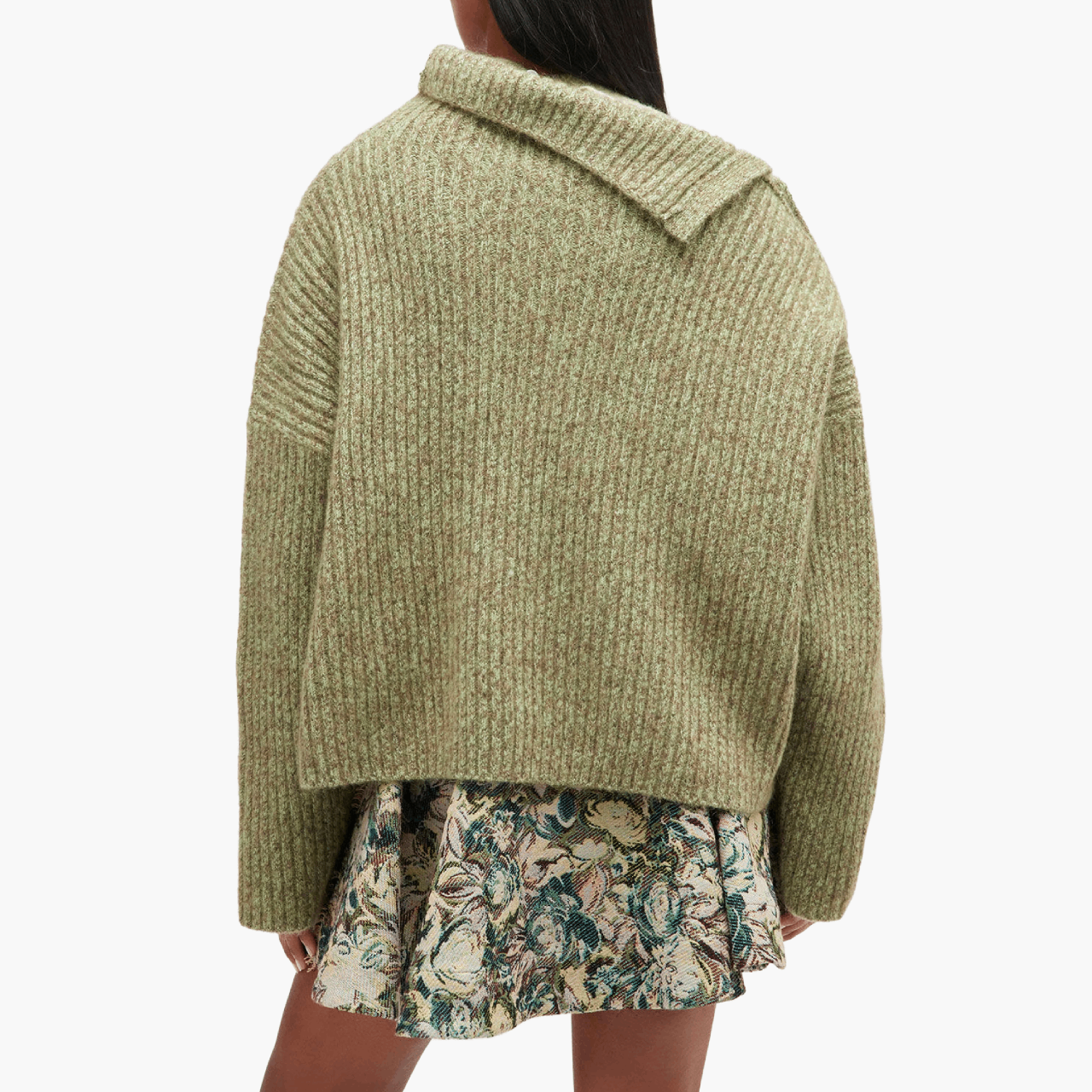 Pull Ganni Mohair Vert Nile