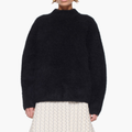 Sefr Haru Alpaca Black Sweater