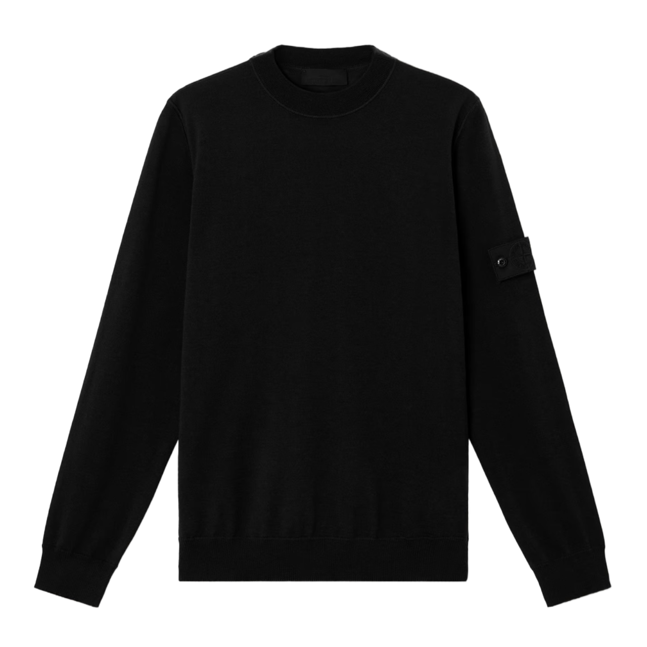 Stone Island Ghost Light RWS black sweater