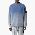 Oversized gradient chenille sweater