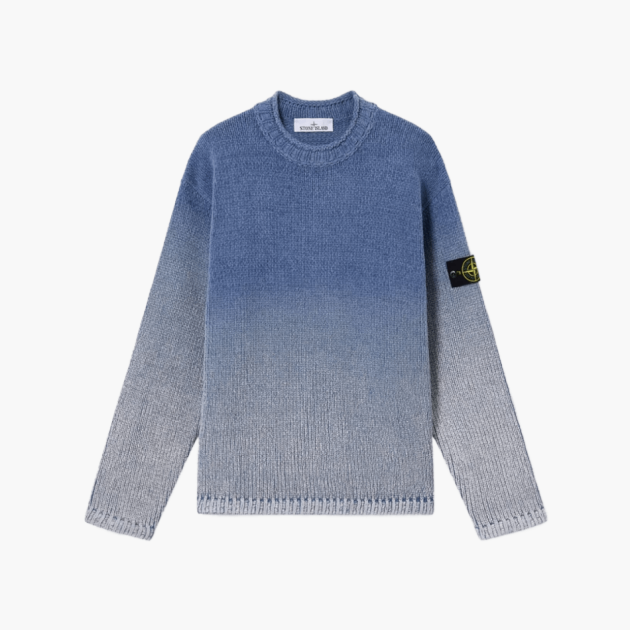 Pull chenille dégradé oversize