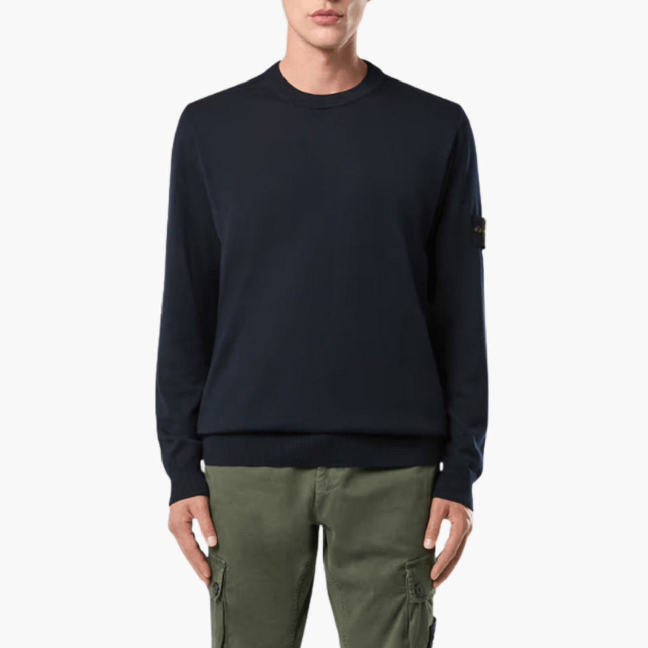 Pull crewneck laine RWS Navy