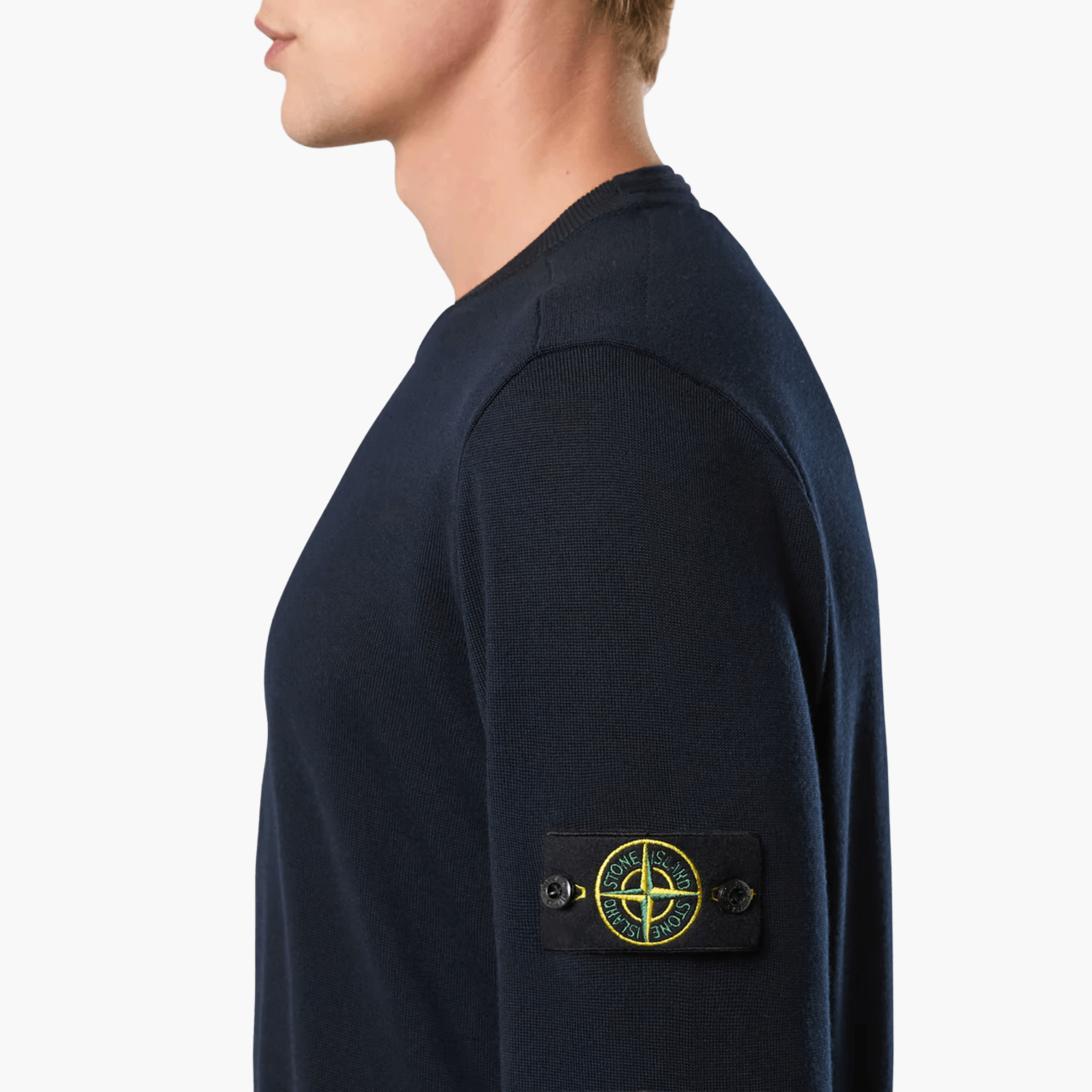 Pull crewneck laine RWS Navy