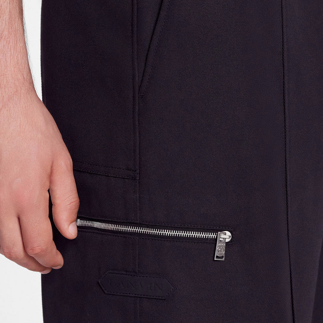 Lanvin Black Chino Shorts