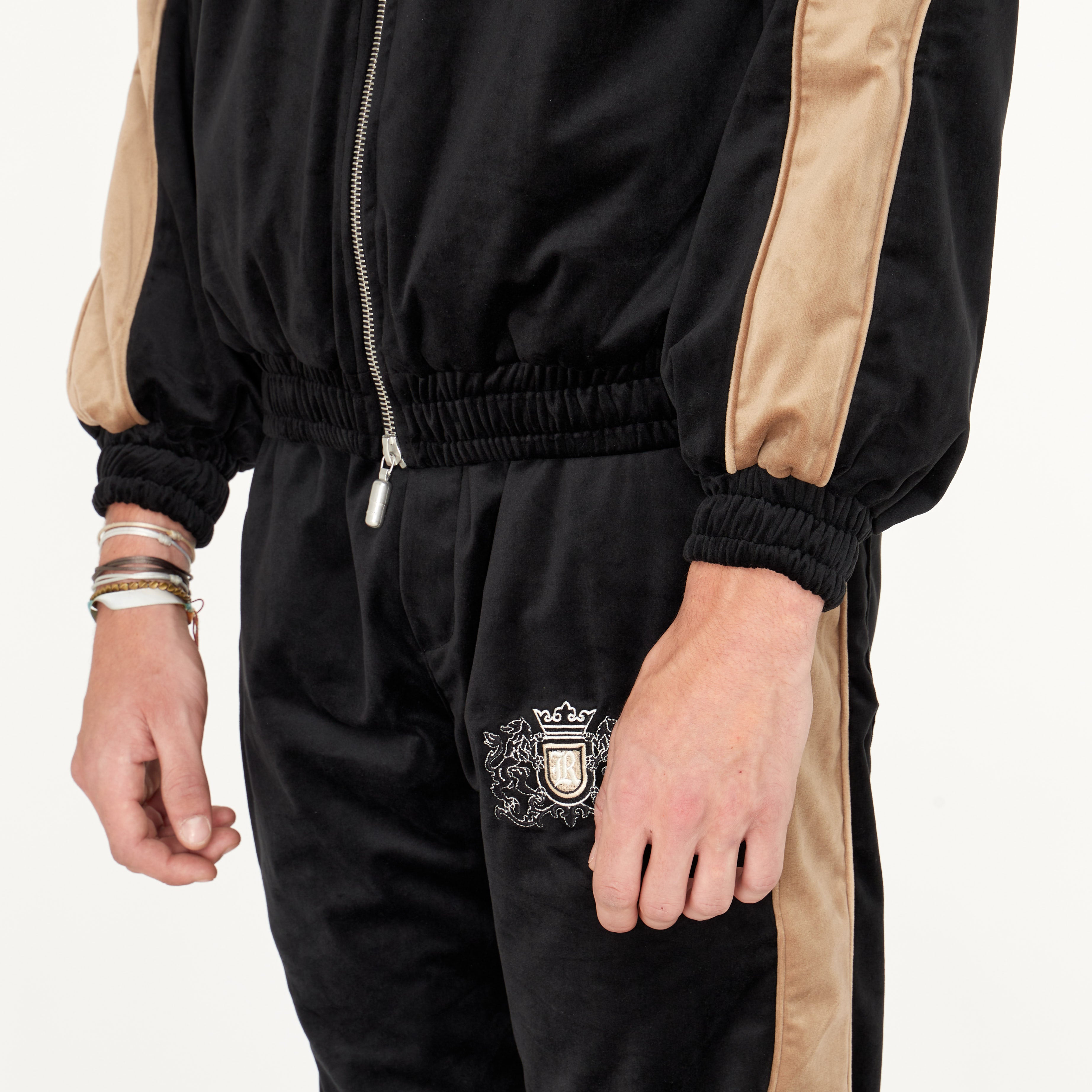 Veste Rhude Academy en Velours Noir