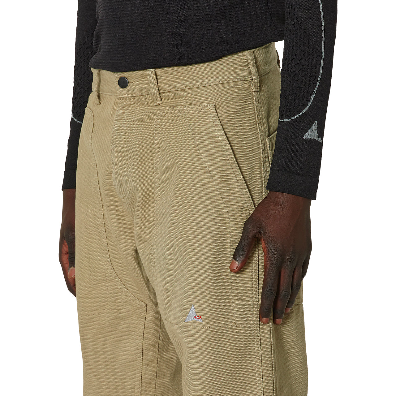 Jeans Roa Canva Coton Taupe