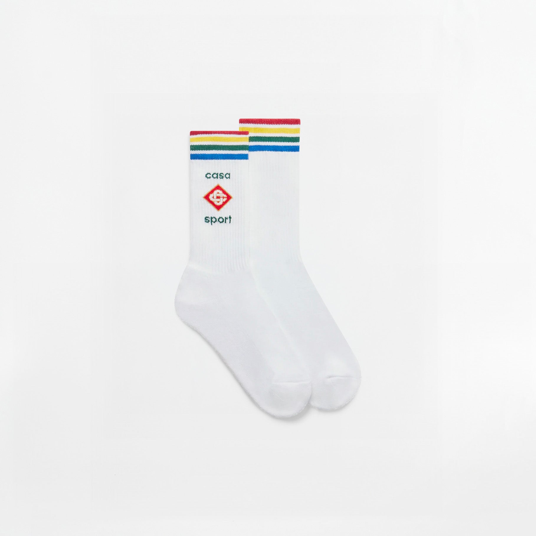 Chaussettes Casablanca Casa Sport Blanches
