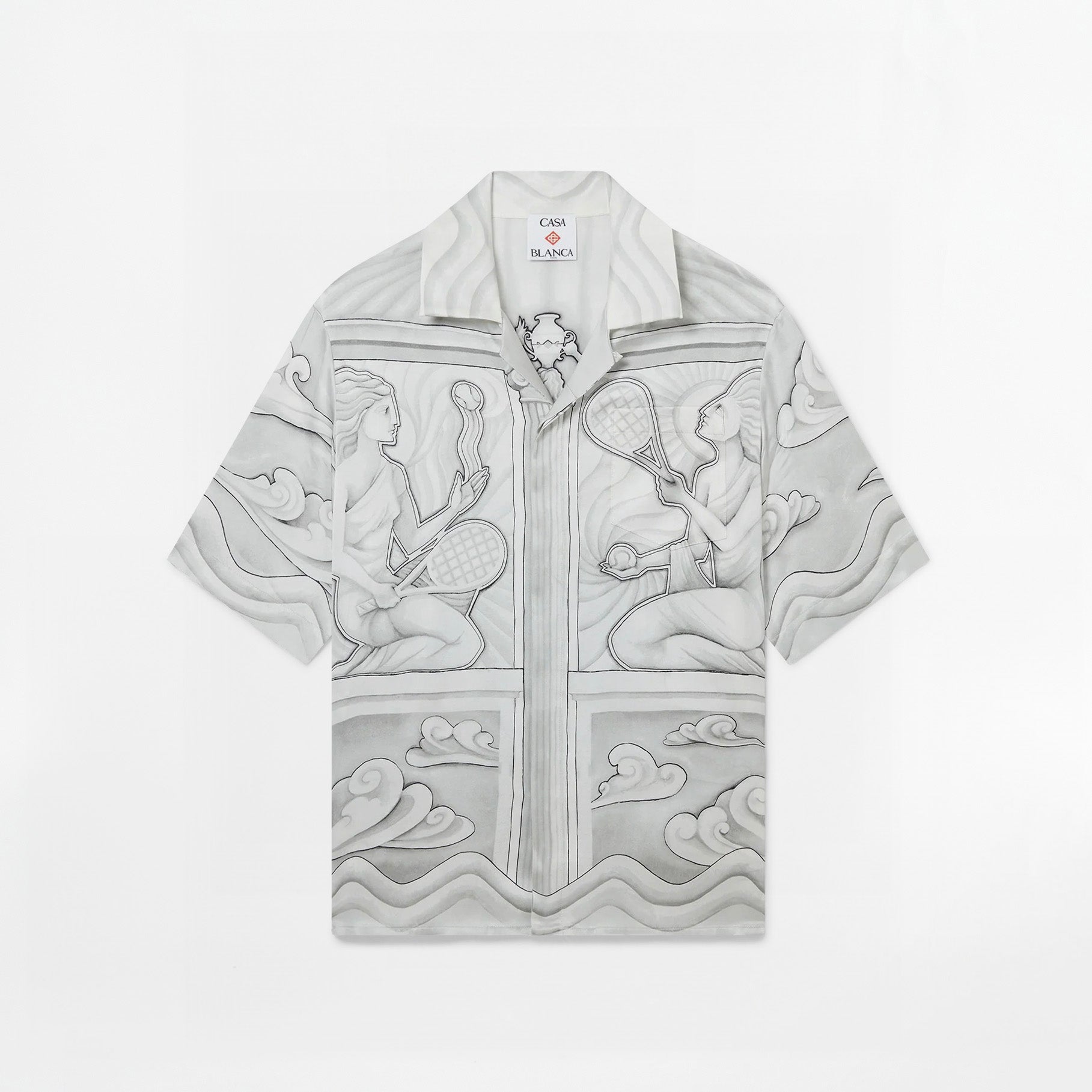 Chemise Casablanca Sacred Stone Blanc