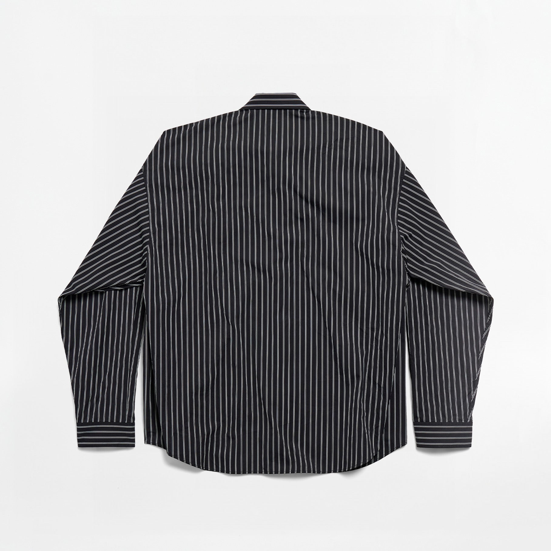 Chemise Balenciaga Flatground Stripe Noir/Blanc