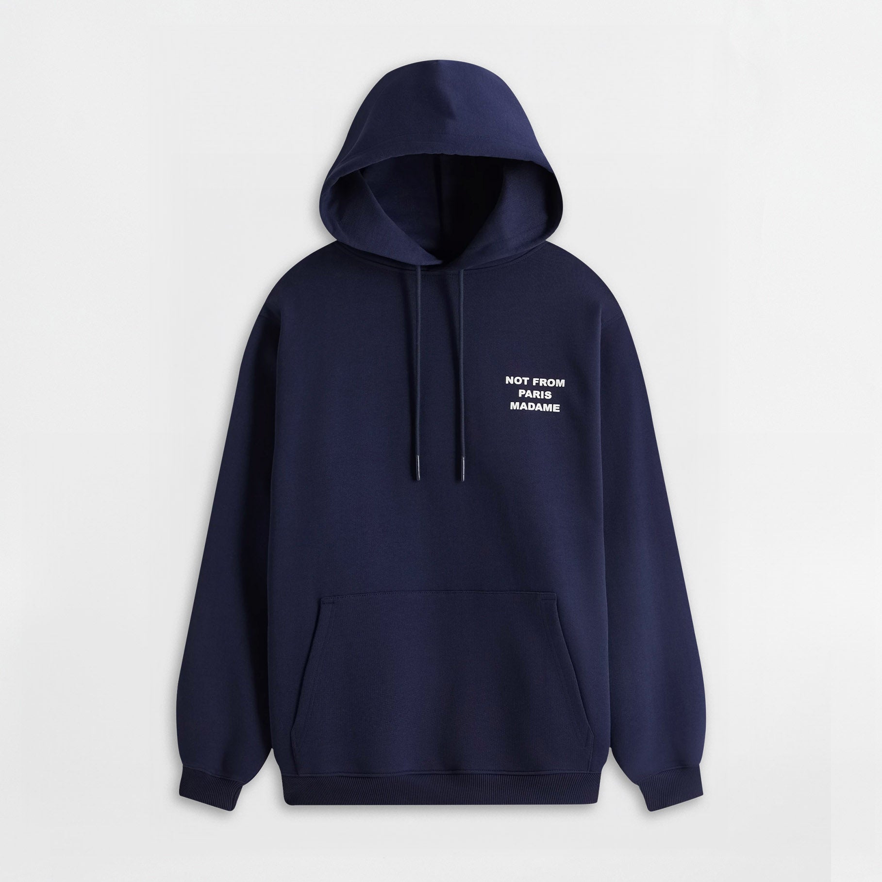 Le Hoodie Slogan Drôle De Monsieur Bleu Marine