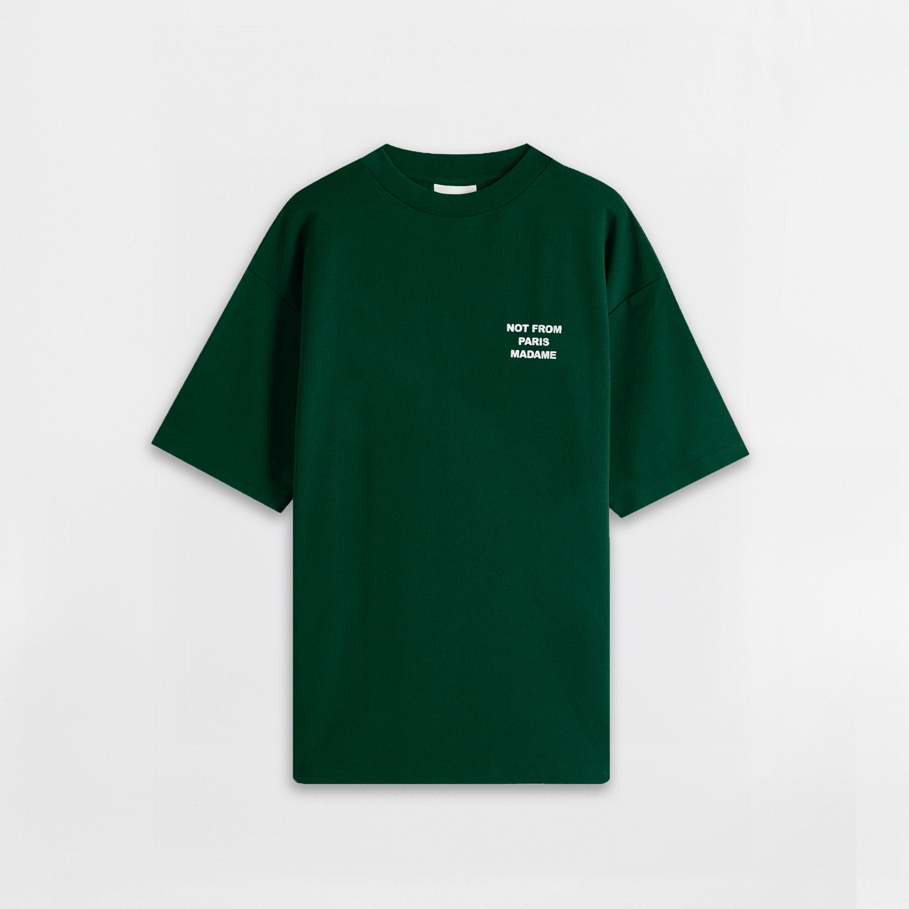 Le T-shirt Slogan Drôle De Monsieur Dark Green