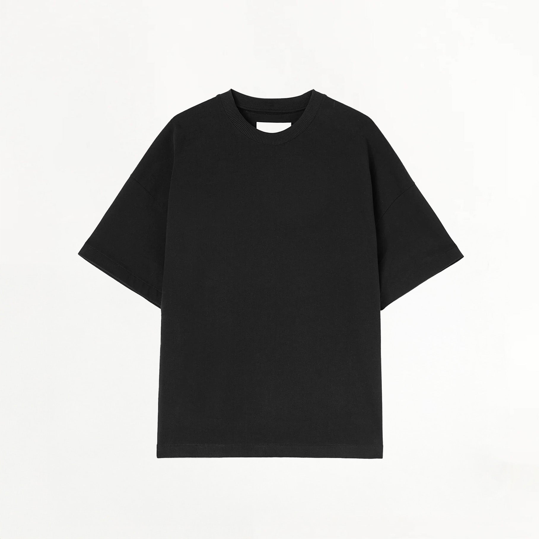 T-shirt Jil Sander Logo Patch Noir