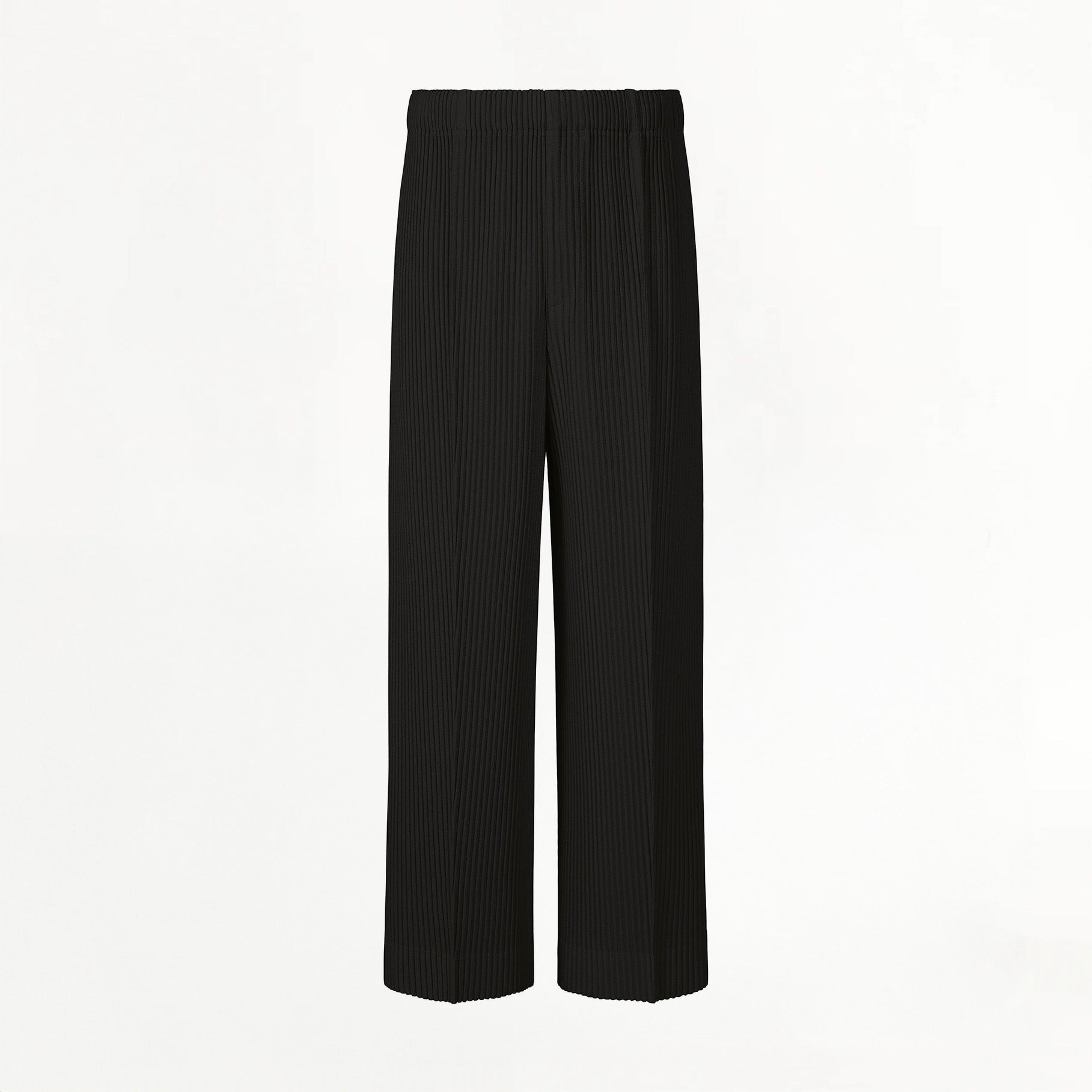 Pantalon Large Homme Plissé Issey Miyake Mc February Noir