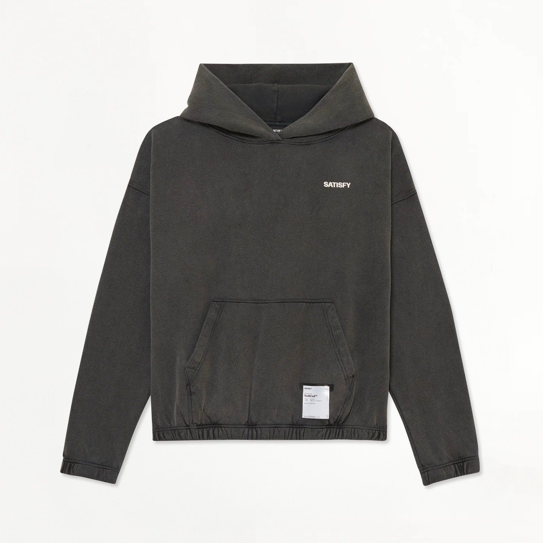 Hoodie Satisfy SoftCell™ Aged Black