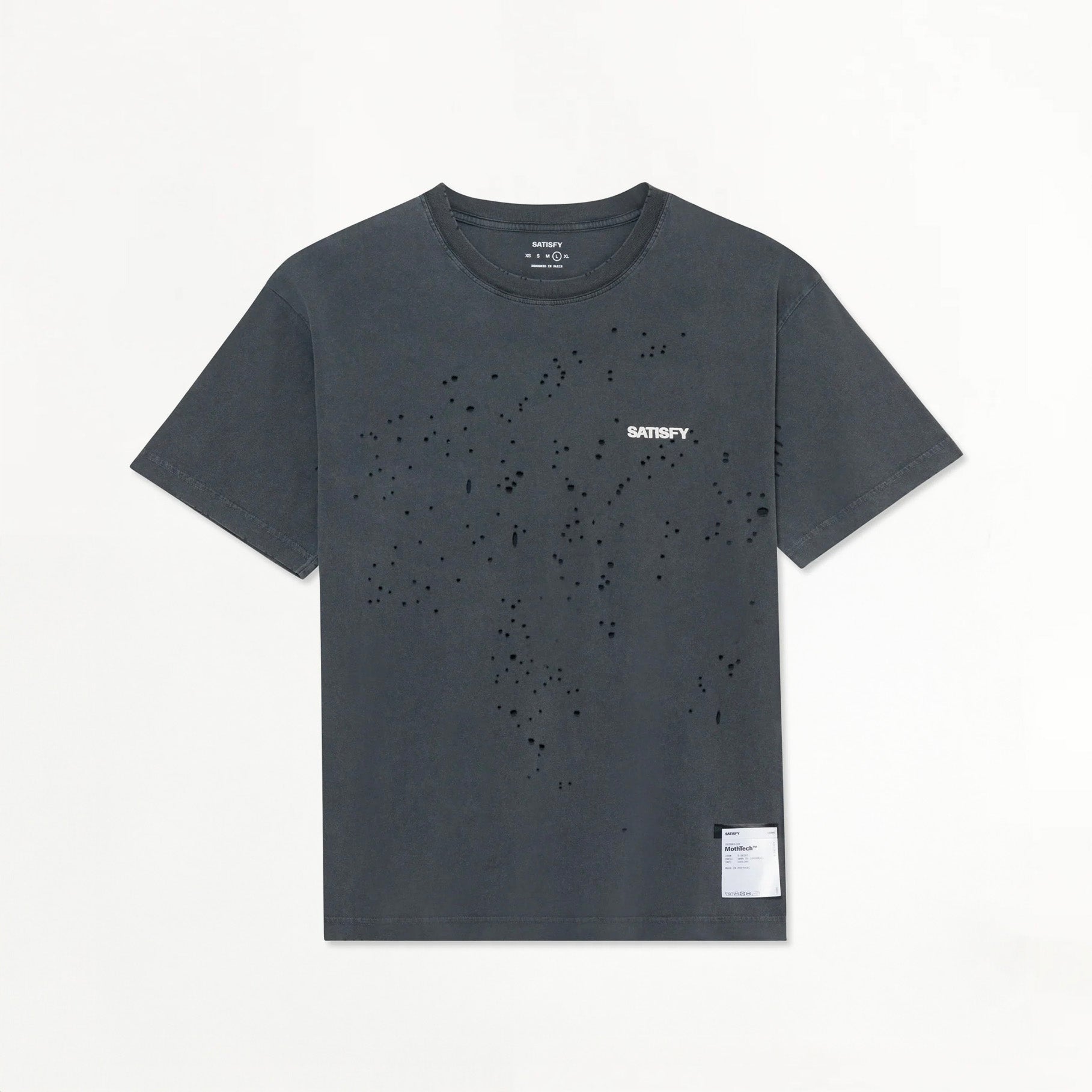 T-shirt Satisfy MothTech™ Aged Black