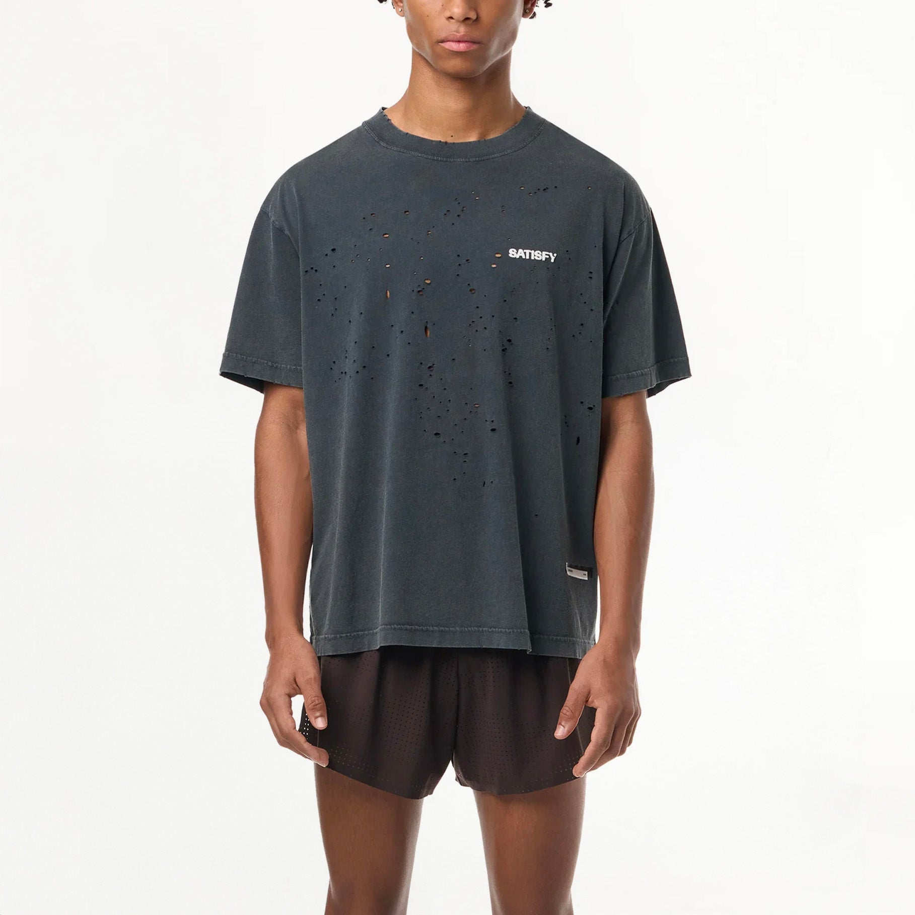 T-shirt Satisfy MothTech™ Aged Black