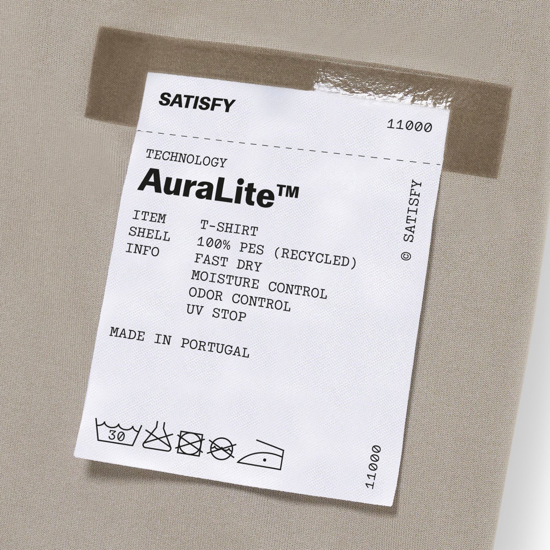 T-shirt Satisfy AuraLite™ Mineral Dune