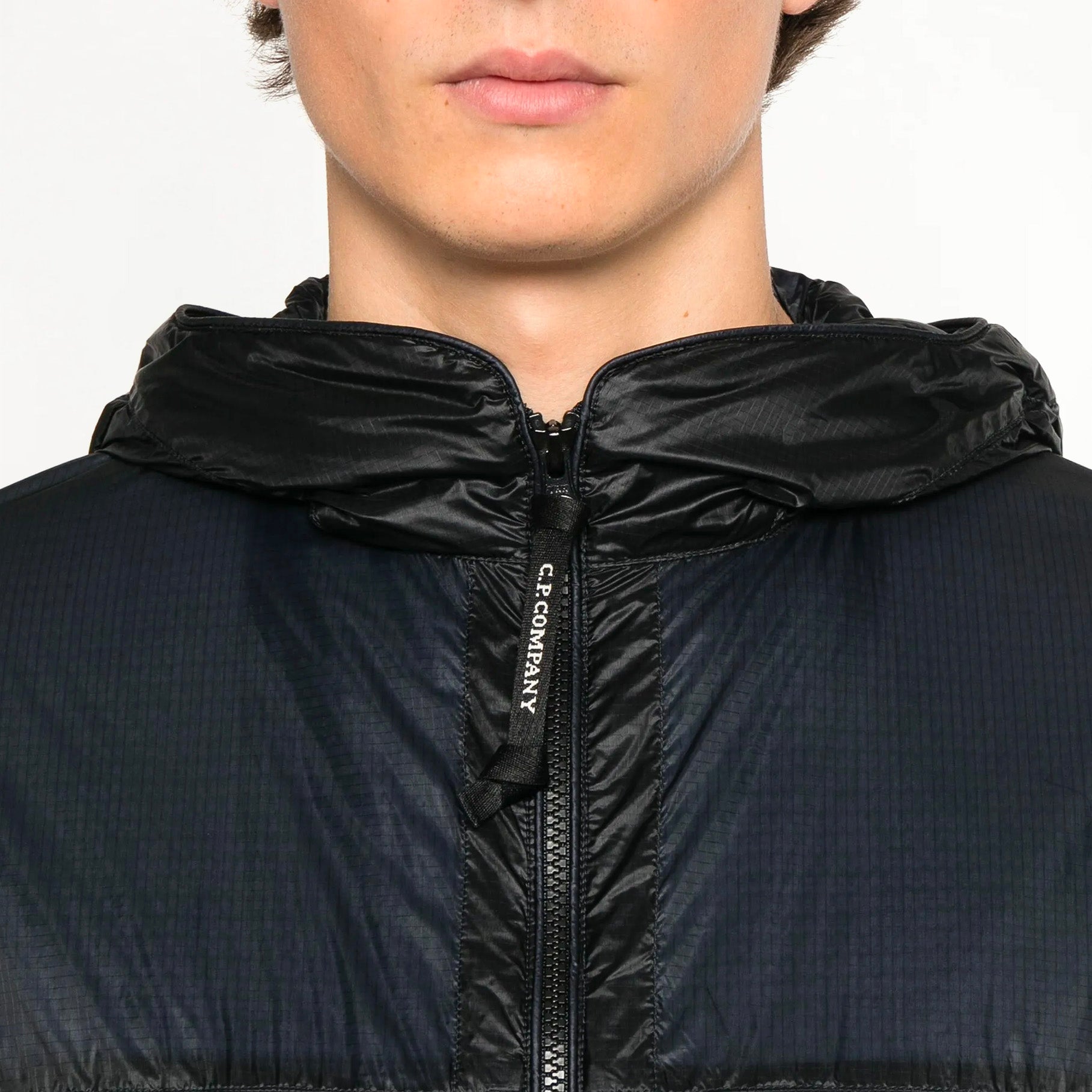 Veste C.P. Company Nada Shell Primaloft® Hooded Jacket Total Eclipse