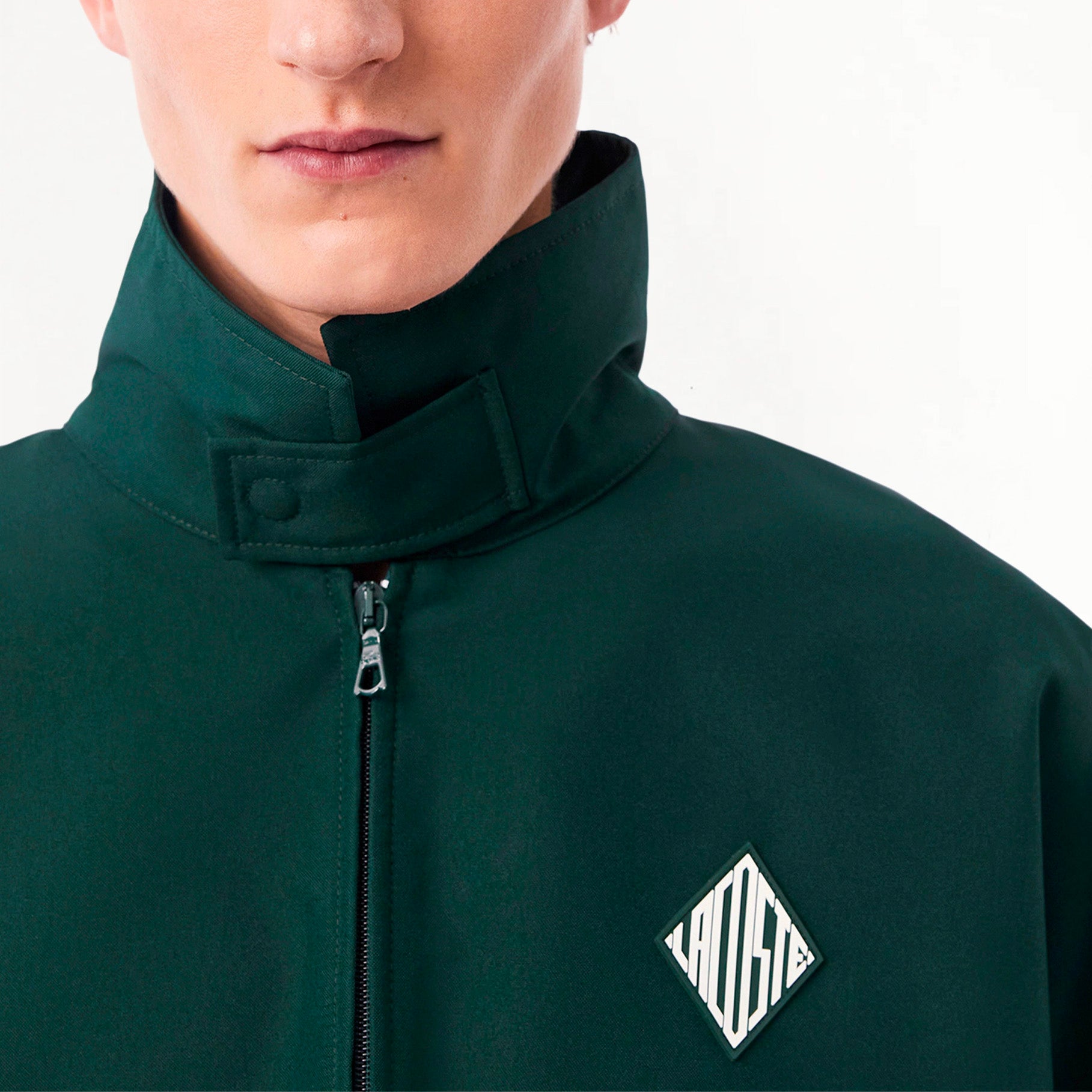 Veste Homme Lacoste Défilé Twill Vert Forêt