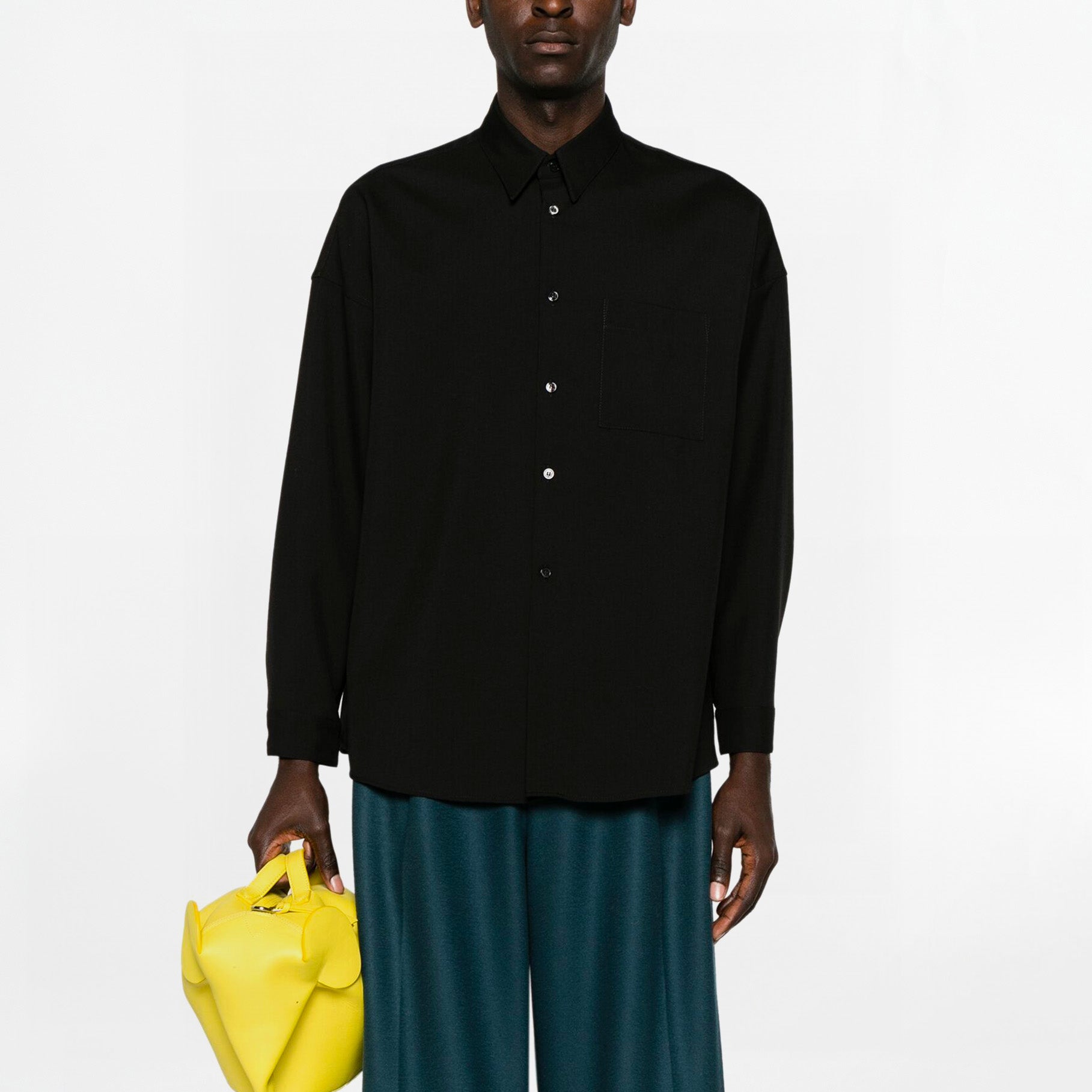 Chemise Marni Wool Tropical Noire