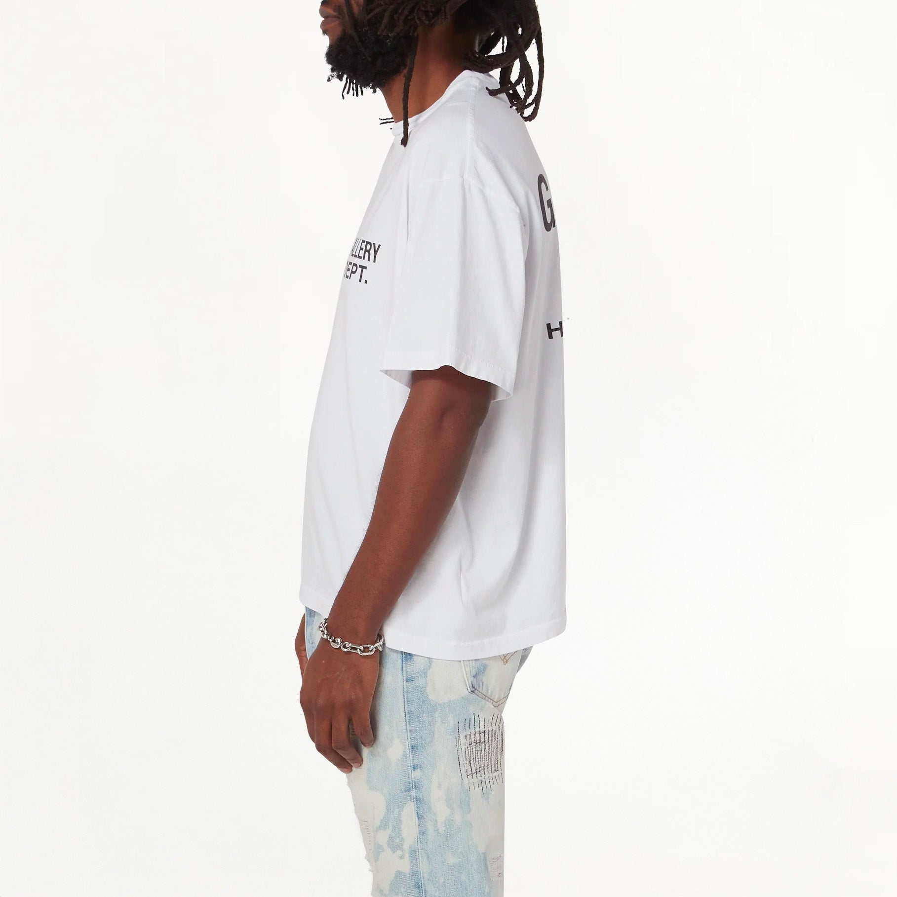 T-shirt Gallery Dept Souvenir Tee Blanc