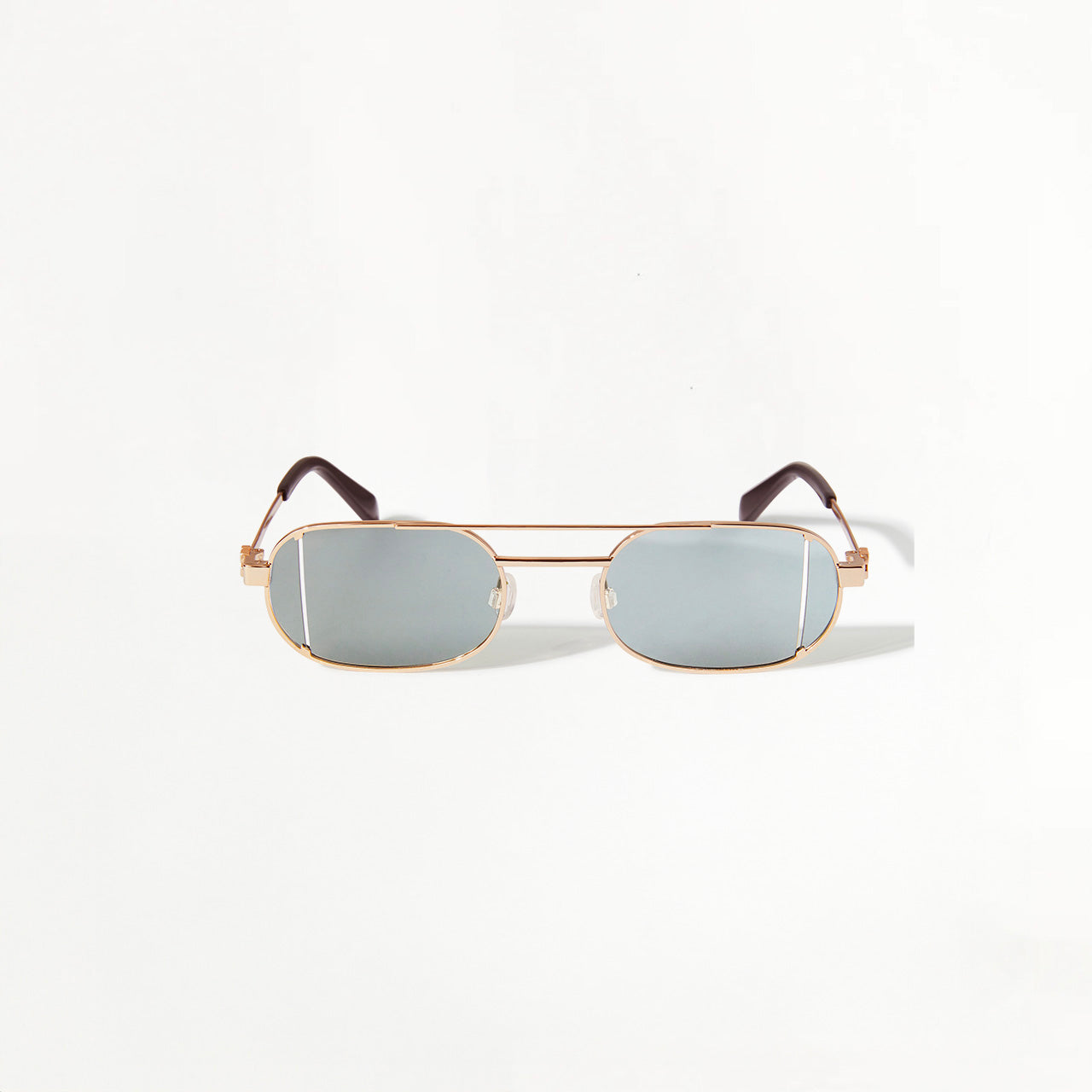 Lunettes de Soleil Off-White Lynn Gold & Gray