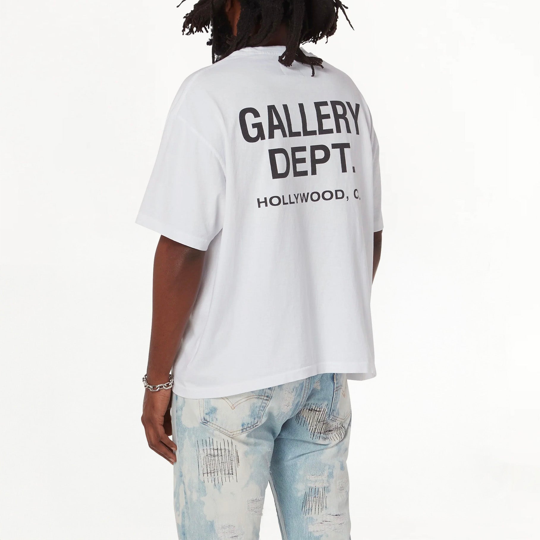 T-shirt Gallery Dept Souvenir Tee Blanc