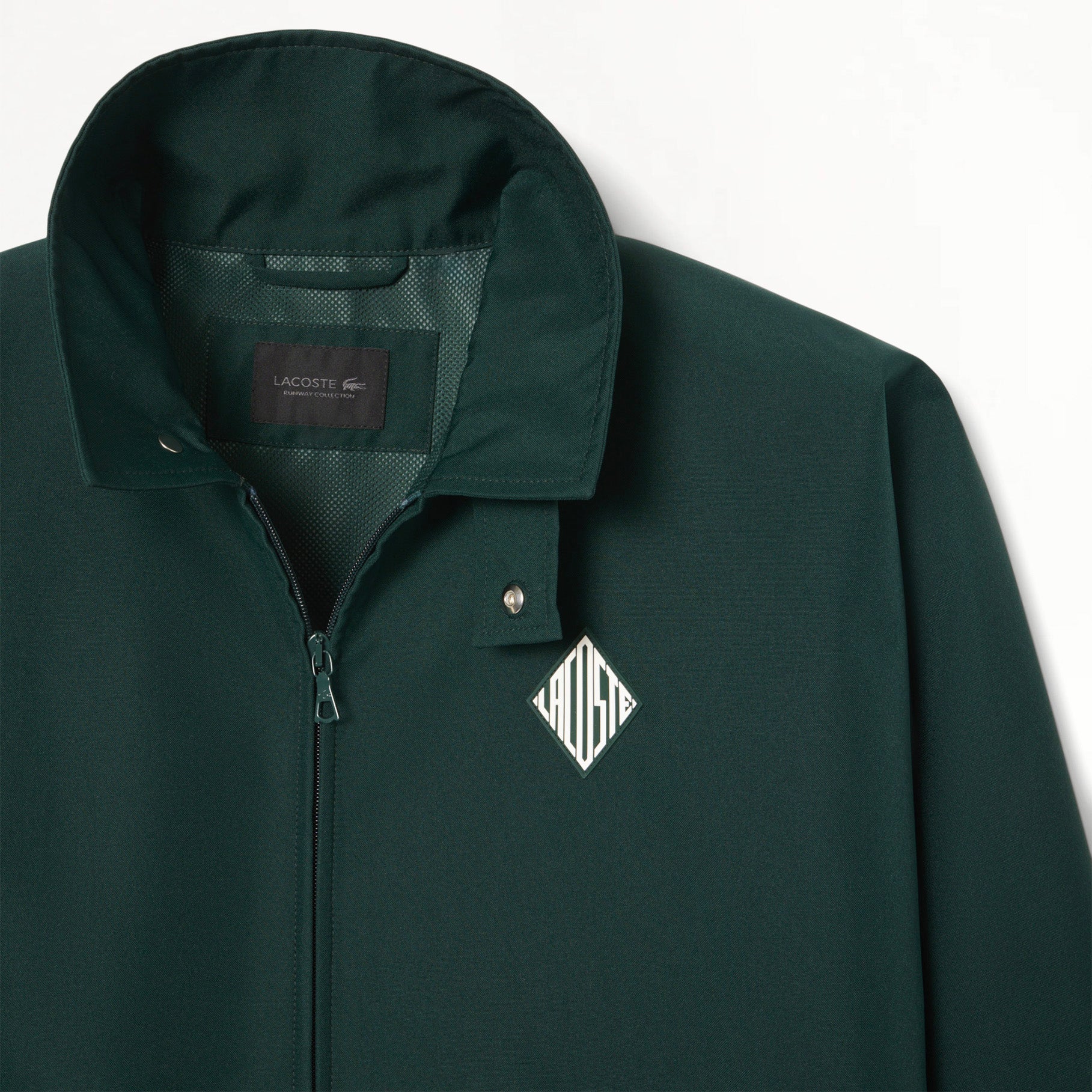 Veste Homme Lacoste Défilé Twill Vert Forêt