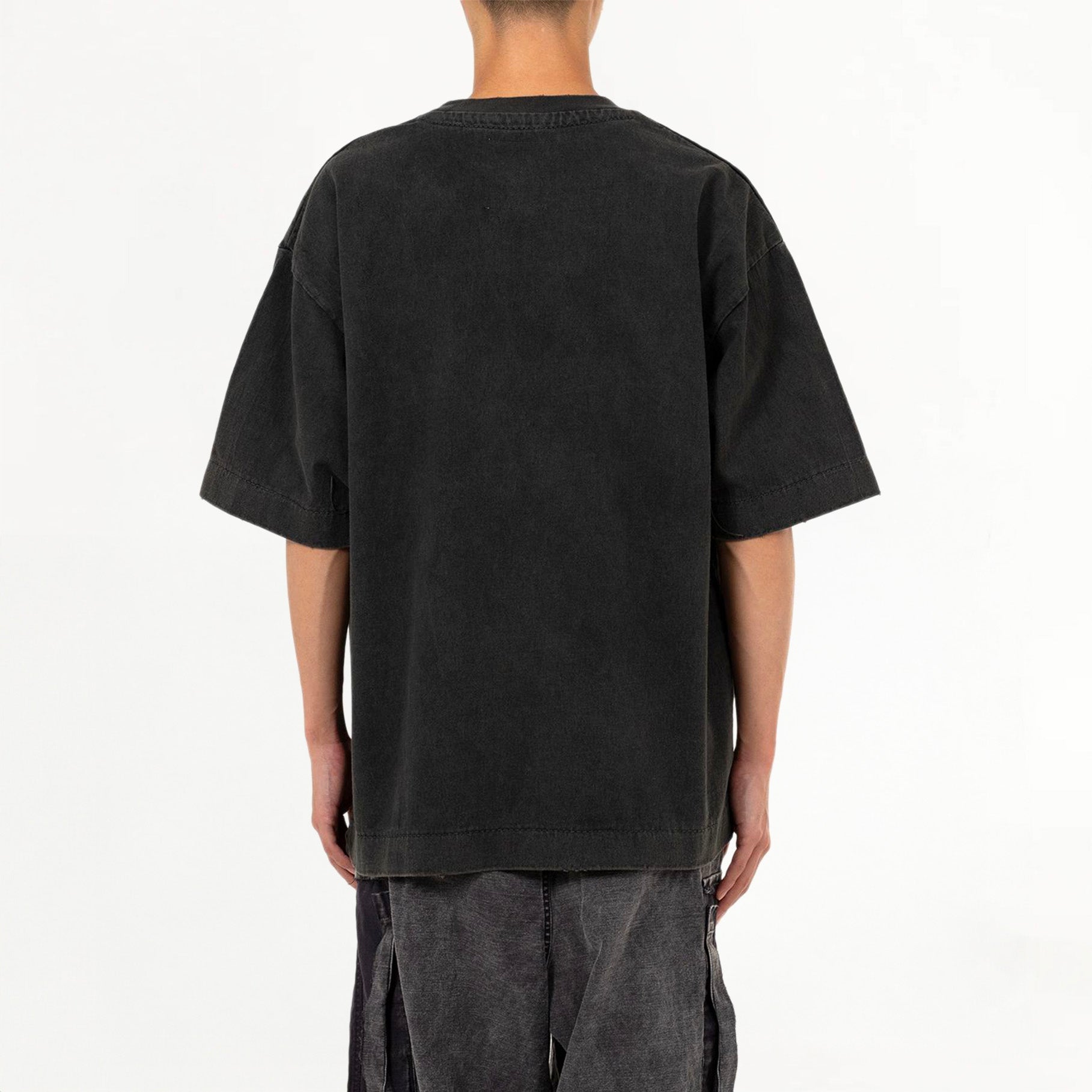 T-shirt Maison Mihara Yasuhiro Amateur Sewn Noir