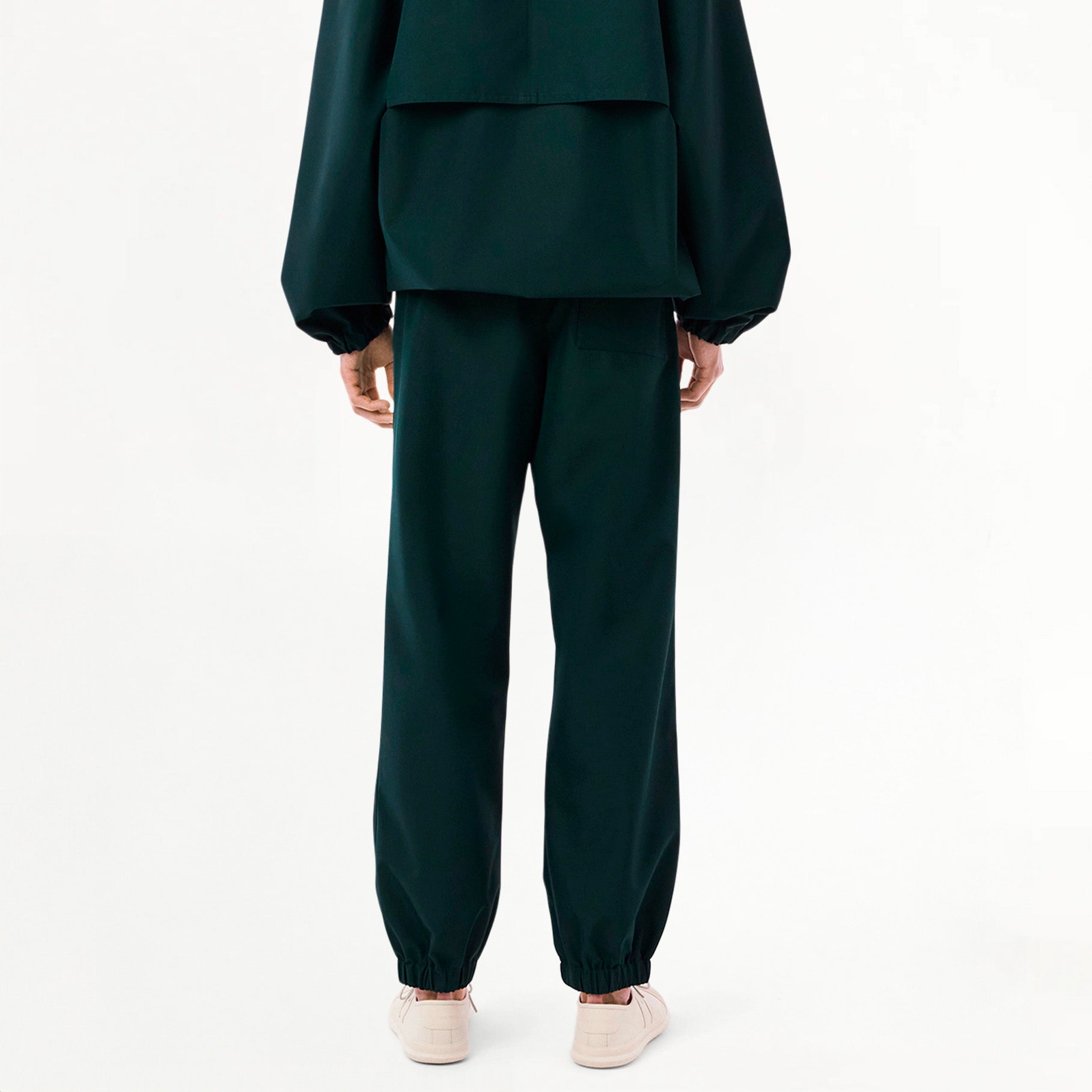 Lacoste Men's Runway Twill Trousers, Forest Green