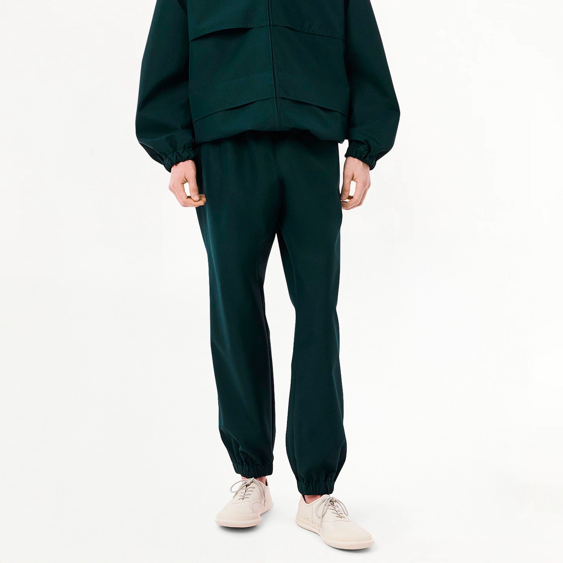 Pantalon Homme Lacoste Défilé Twill Vert Forêt