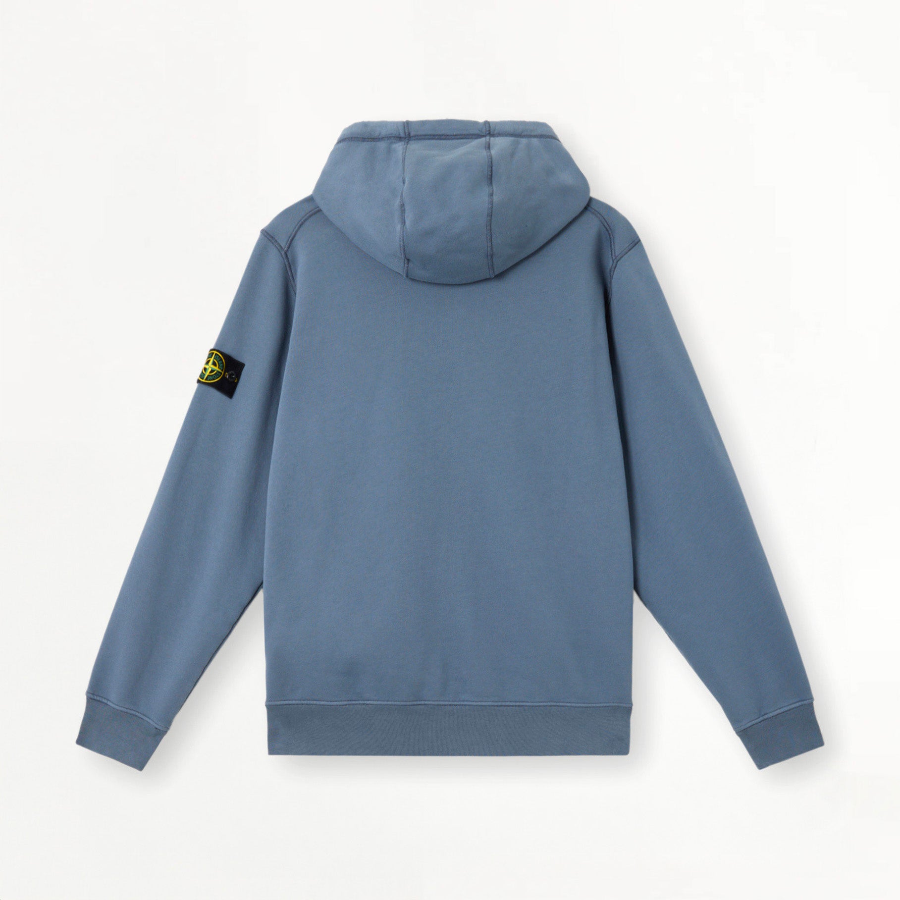 Sweat-shirt Zippé Stone Island Organic Cotton Fleece 6100042 Dark Blue
