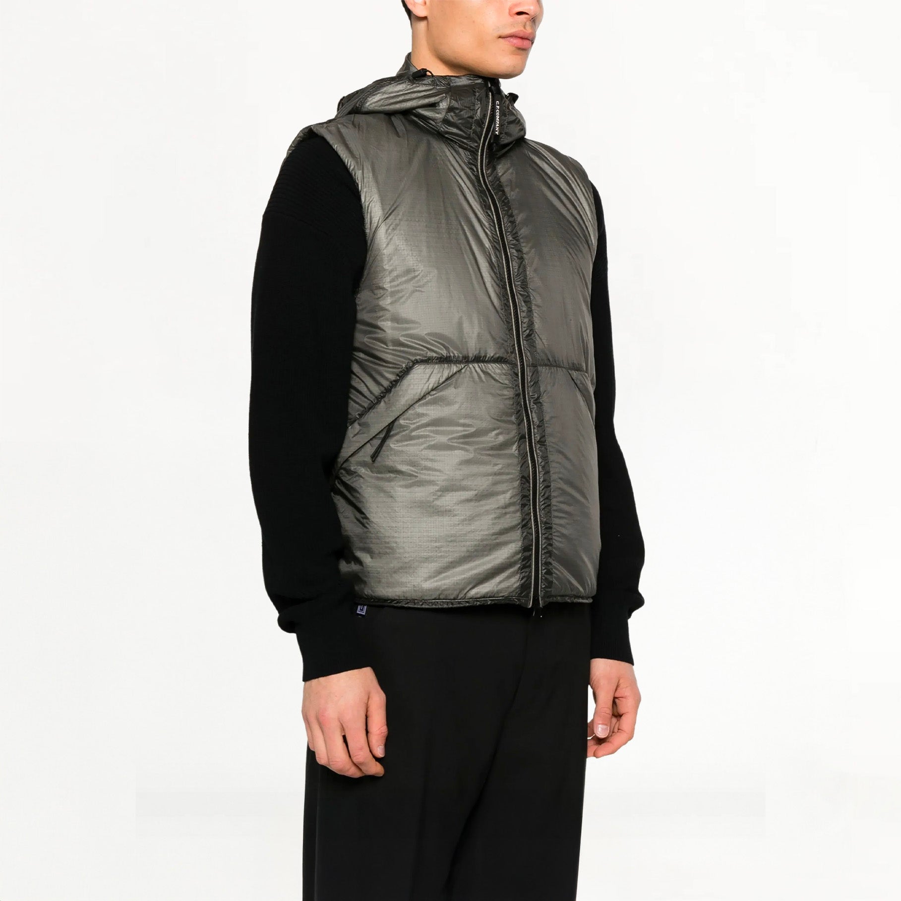 Gilet C.P Company Nada Shell Primaloft® Goggle Vest Smoked Pearl
