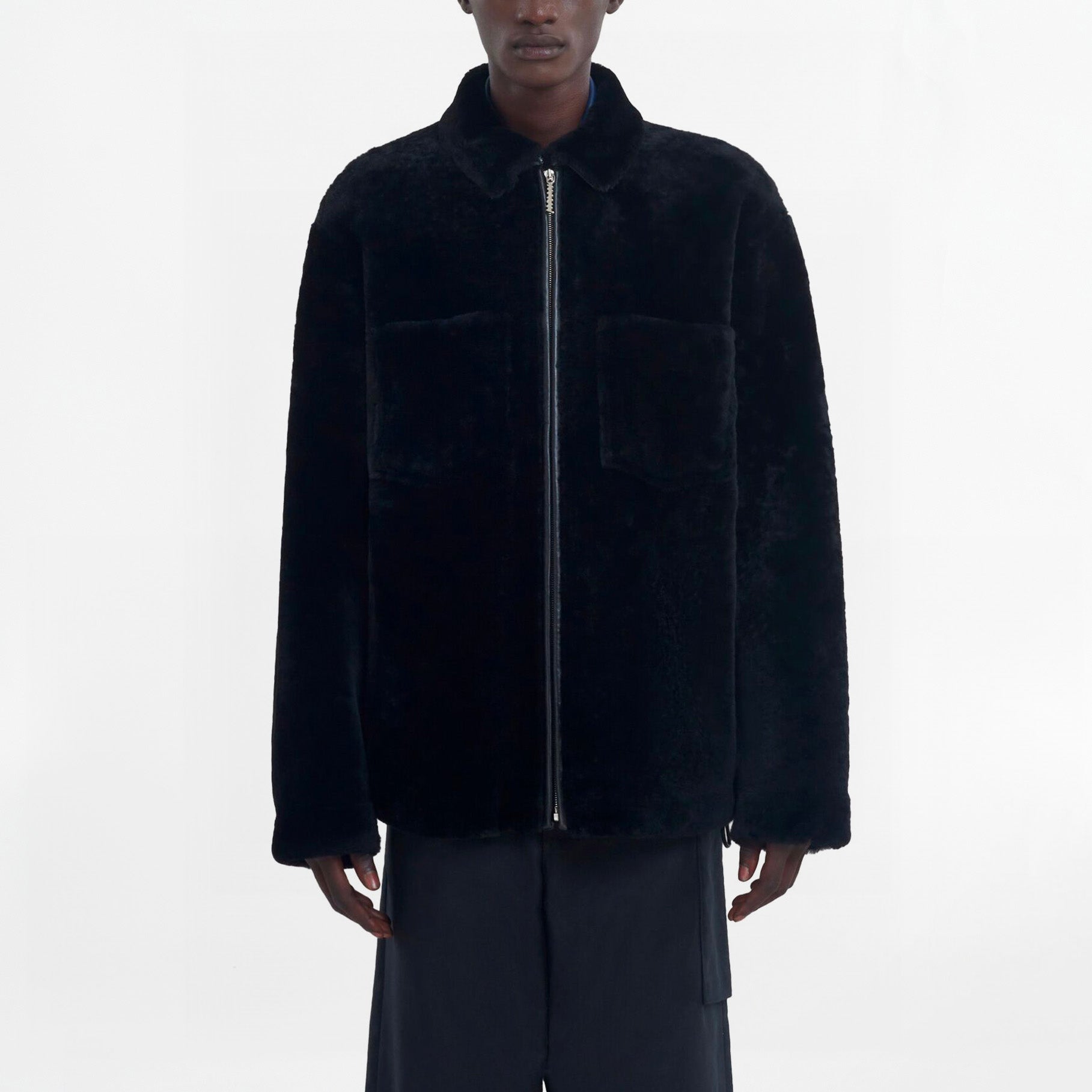 Veste Marni Shearling Noire