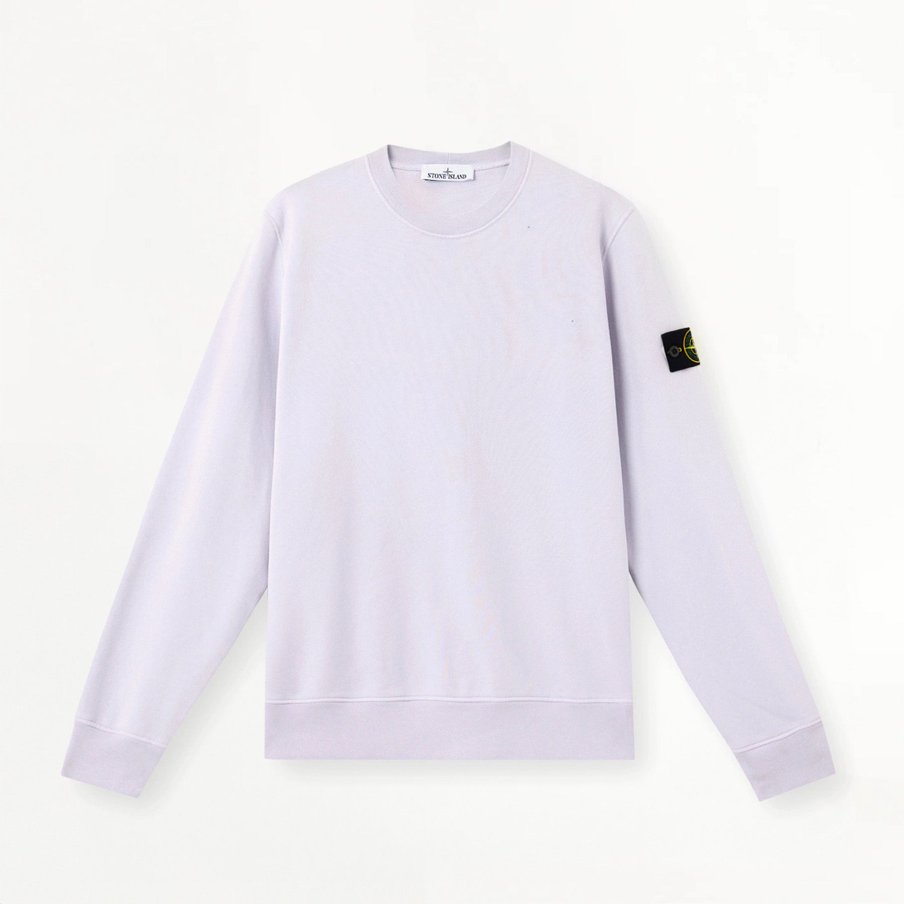 Sweat-shirt Stone Island Organic Cotton Fleece 6100044 Lila