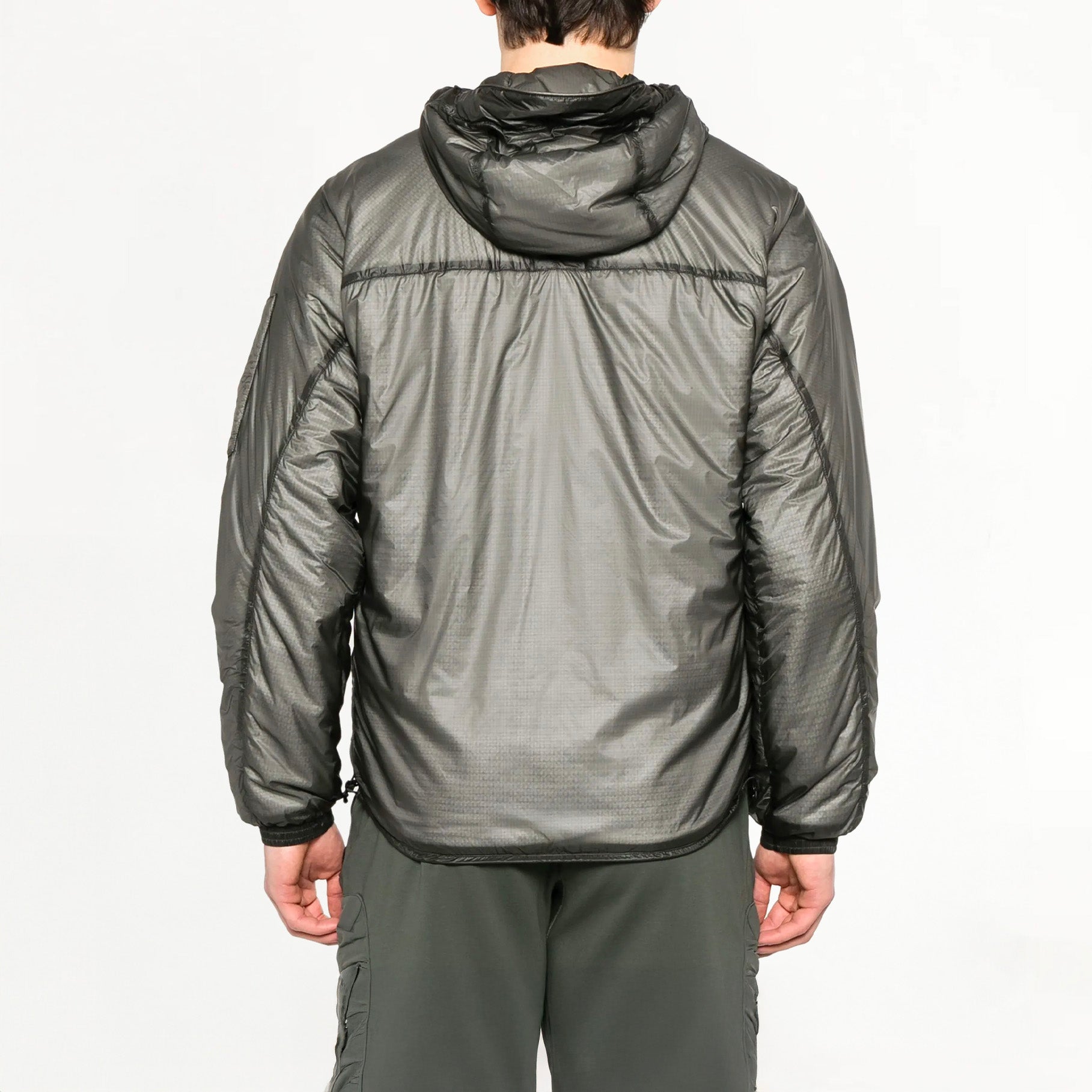 Veste C.P. Company Nada Shell Primaloft® Hooded Jacket Smoked Pearl