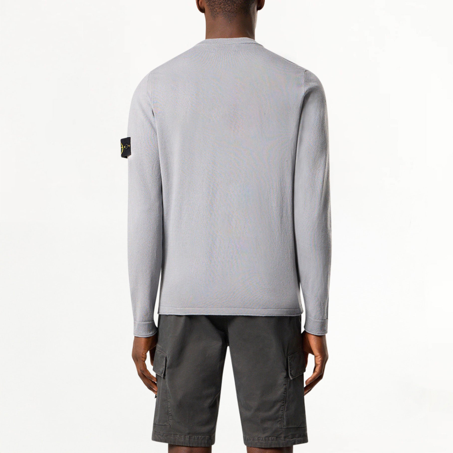 Pull Stone Island Light Raw Hand Organic Cotton 5100062 Gris Perle