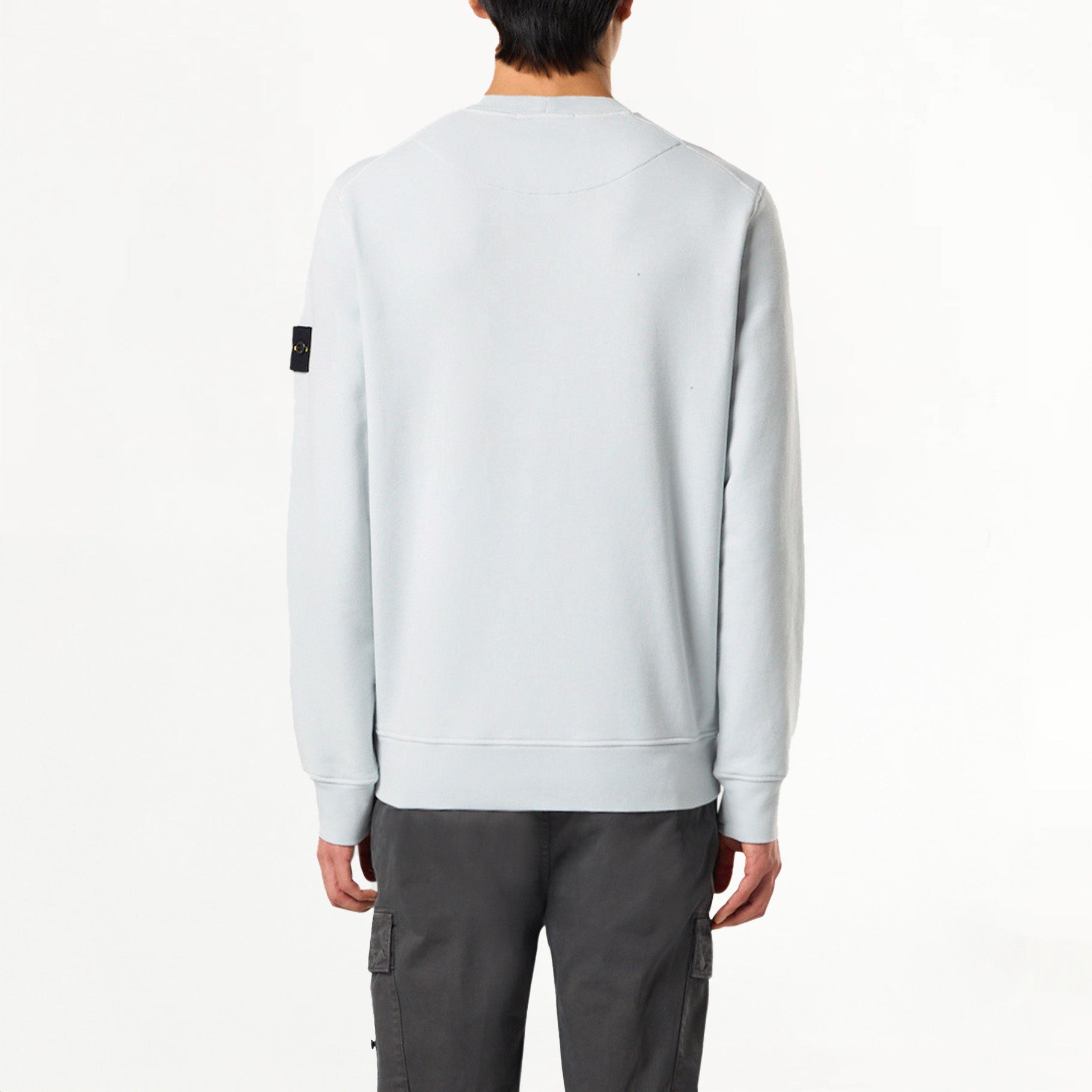 Sweat-shirt Stone Island Organic Cotton Fleece 6100044 Sky Blue