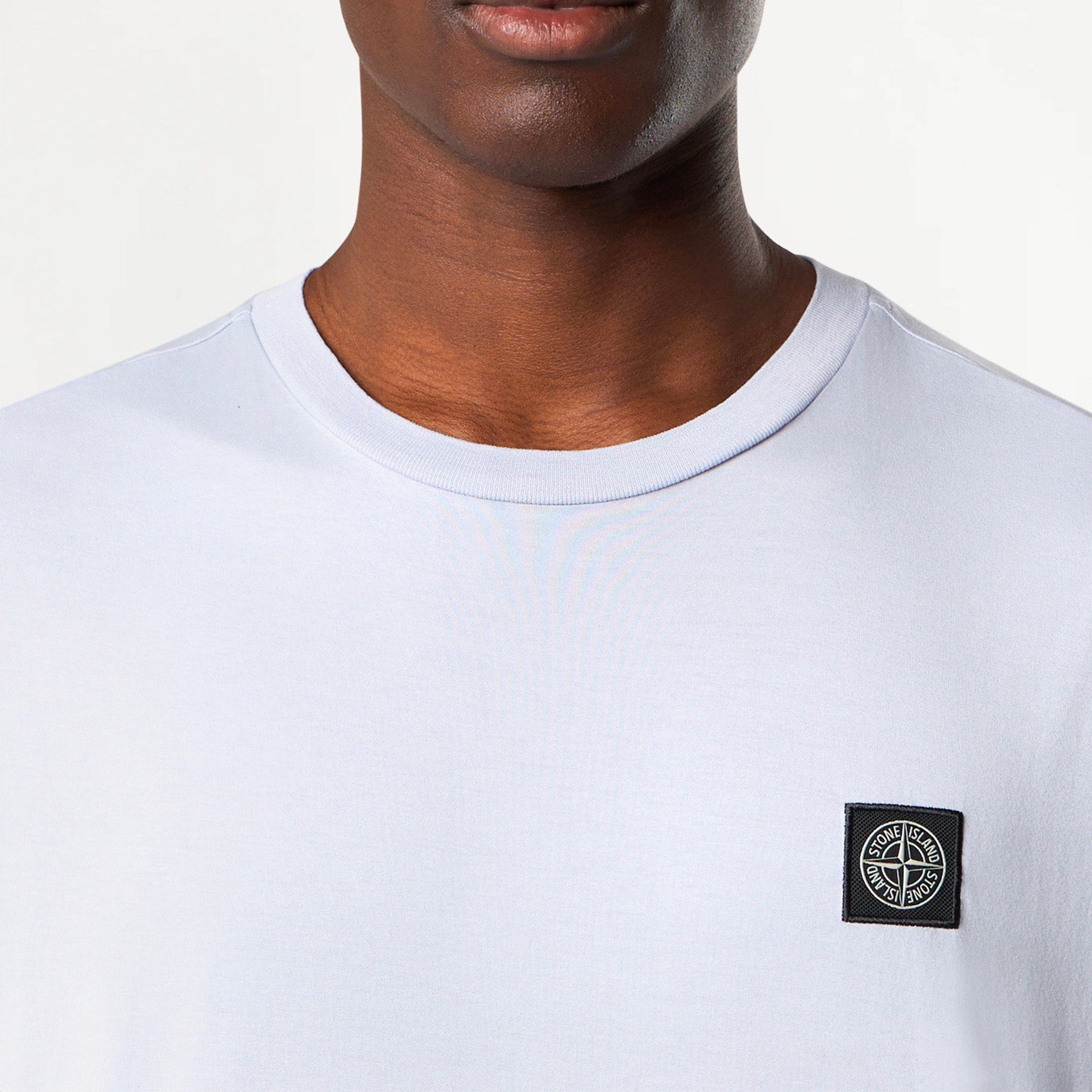 T-shirt Stone Island Cotton Jersey 2100039 Lila