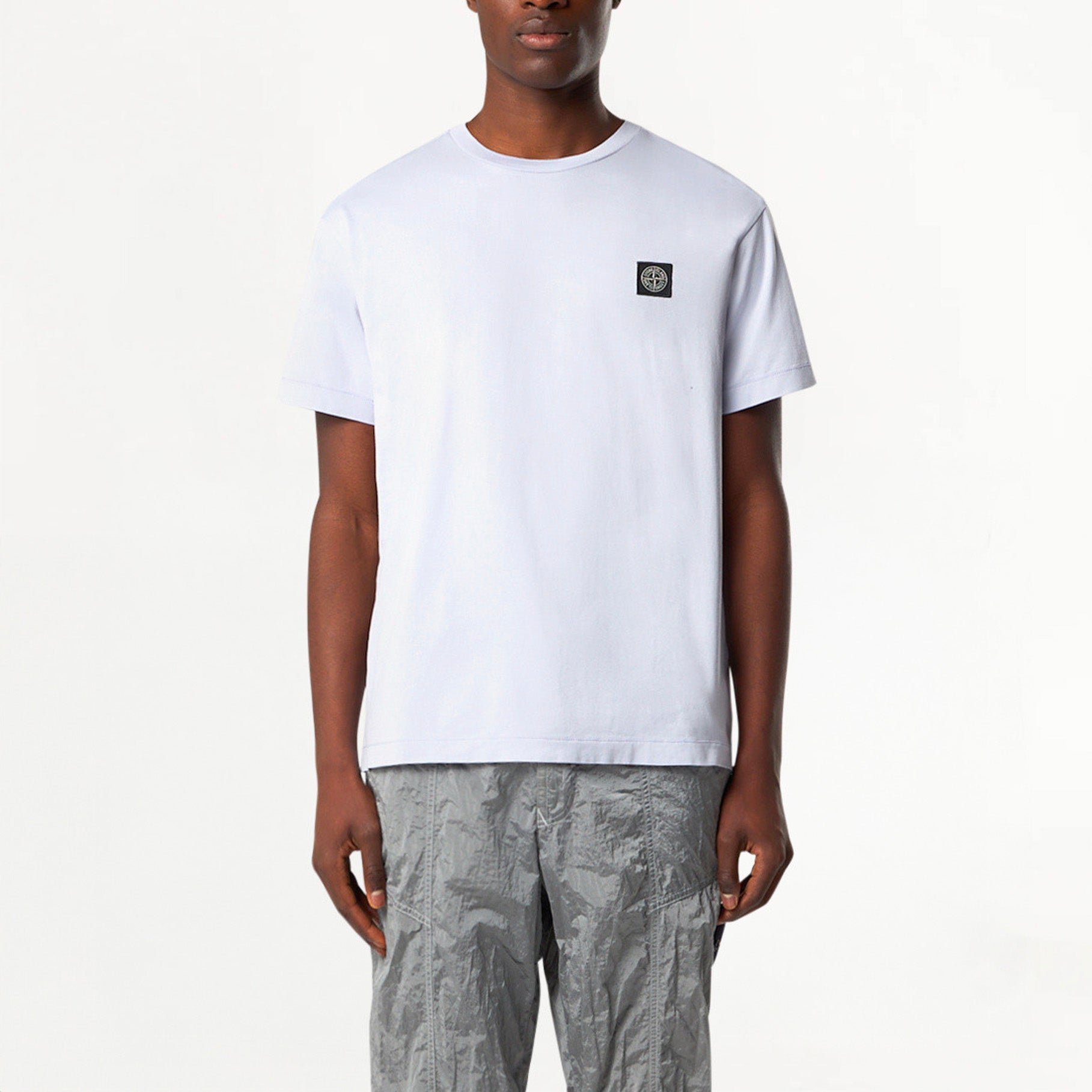 T-shirt Stone Island Cotton Jersey 2100039 Lila
