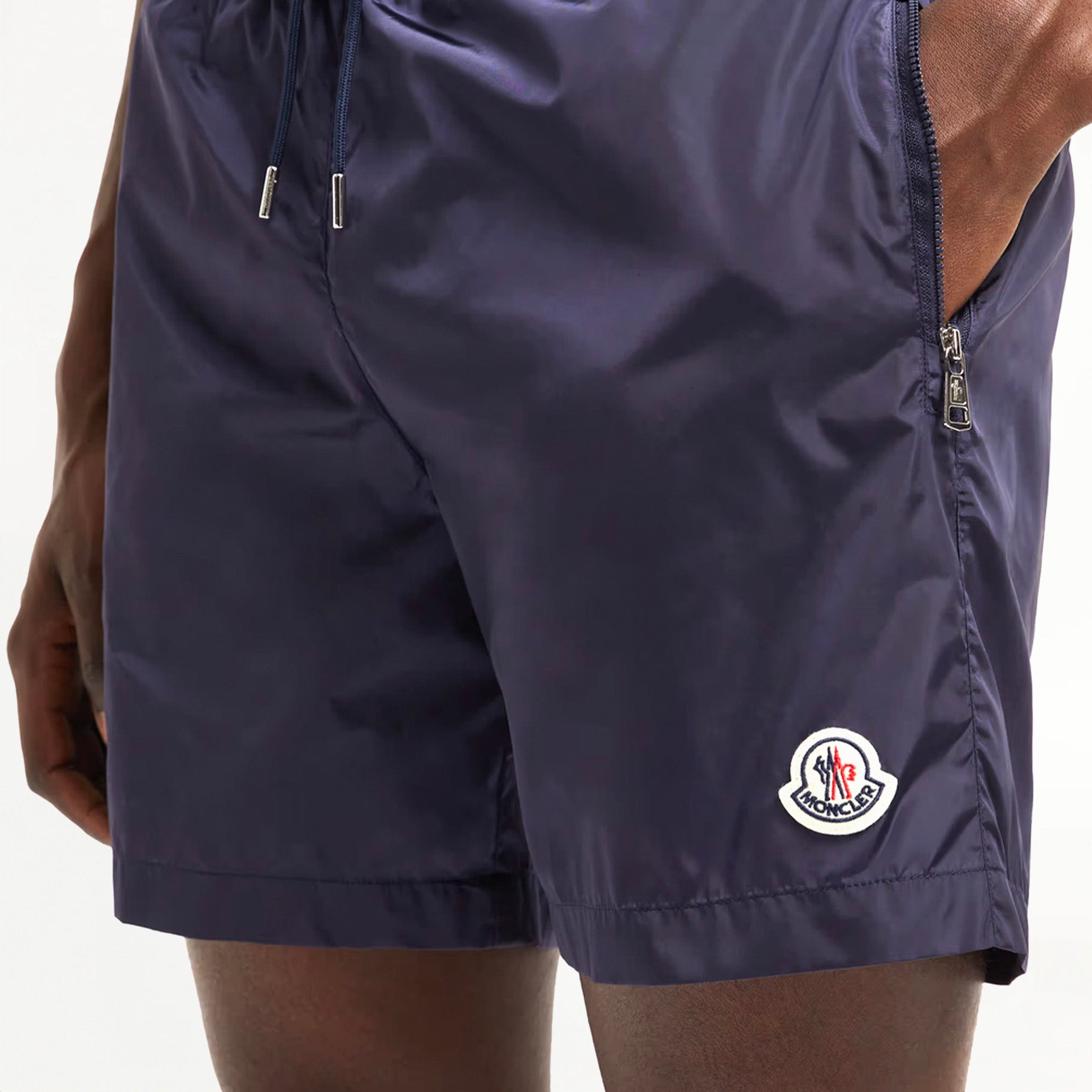 Moncler Navy Blue Swim Shorts