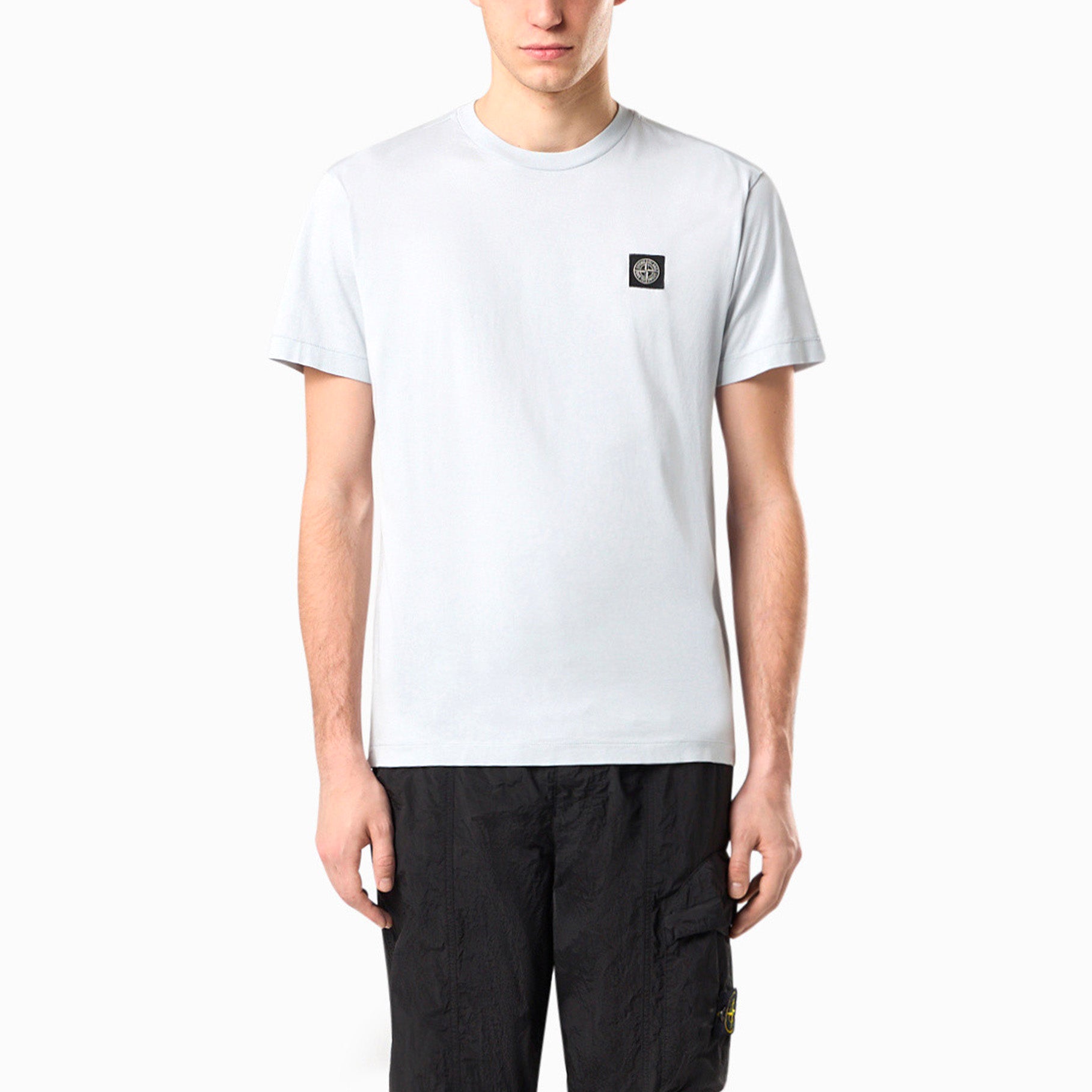 T-shirt Stone Island Cotton Jersey 2100039 Sky Blue