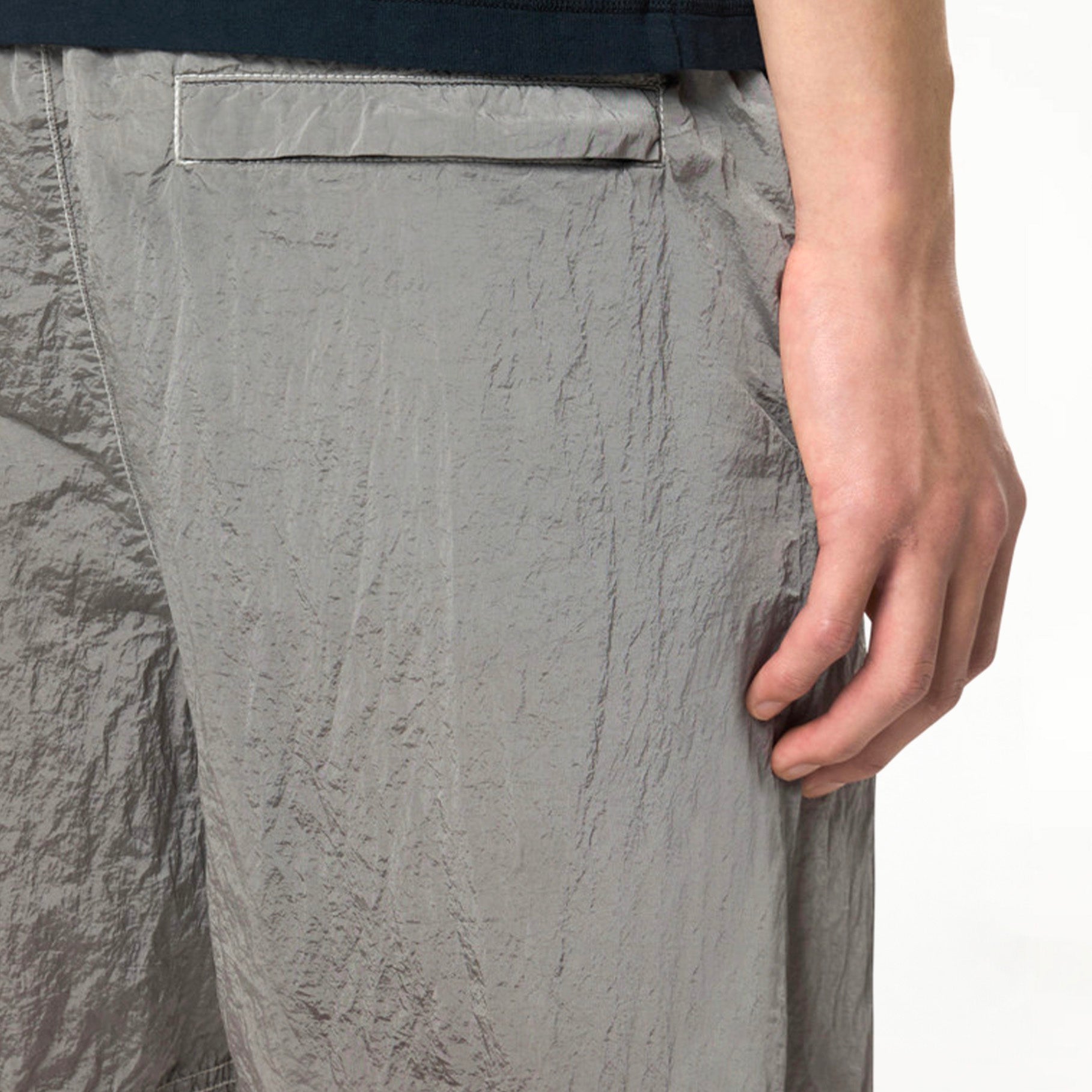 Short de Bain Stone Island Nylon Metal ECONYL® B100009 Gris Perle