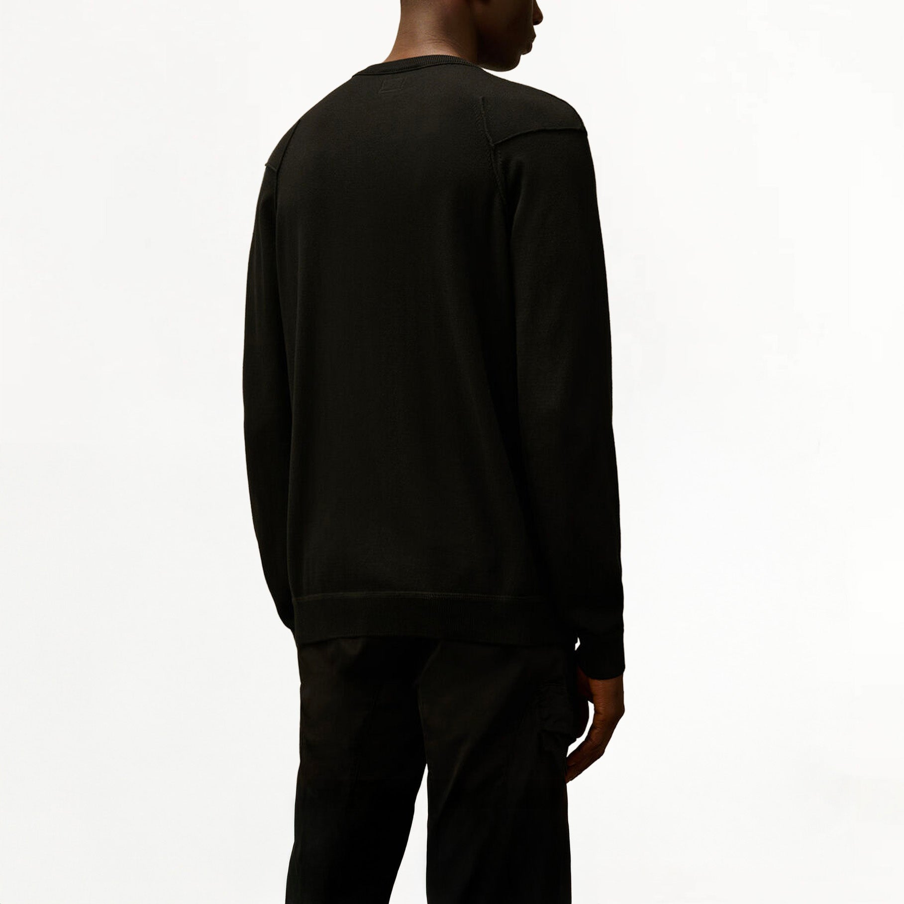 Pull C.P Company Sea Island Lens Knit Noir