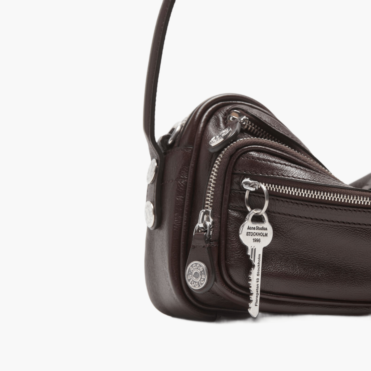 Sac épaule Camero Party — Chocolate Brown